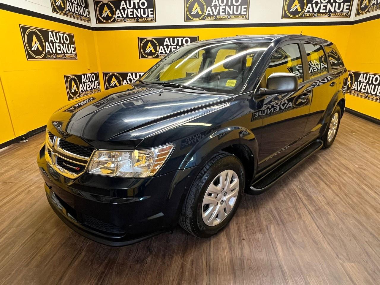 EXPERIENCE PRACTICALITY, COMFORT, AND EVERYDAY RELIABILITY WITH THIS 2015 DODGE JOURNEY CANADA VALUE PACKAGE. THIS VERSATILE SUV OFFERS A SMOOTH RIDE, RESPONSIVE HANDLING, AND A SPACIOUS INTERIOR PERFECT FOR DAILY COMMUTES, FAMILY LIFE, OR WEEKEND GETAWAYS. STANDARD FEATURES INCLUDE AIR CONDITIONING, POWER WINDOWS AND LOCKS, CRUISE CONTROL, AND ADVANCED SAFETY SYSTEMS SUCH AS MULTIPLE AIRBAGS AND STABILITY CONTROL FOR PEACE OF MIND ON EVERY DRIVE. WITH ITS GENEROUS CARGO SPACE AND FUNCTIONAL DESIGN, THIS JOURNEY DELIVERS BOTH COMFORT AND VALUE IN ONE WELLROUNDED PACKAGE. DON&rsquo;T WAIT&mdash;CONTACT US TODAY TO SCHEDULE YOUR TEST DRIVE AND EXPERIENCE IT FOR YOURSELF!<br /><br />AUTO AVENUE IS AN AMVIC LICENSED DEALERSHIP, COMMITTED TO PROVIDING EXCEPTIONAL SERVICE AND QUALITY VEHICLES WITH FLEXIBLE PAYMENT OPTIONS. <br/>