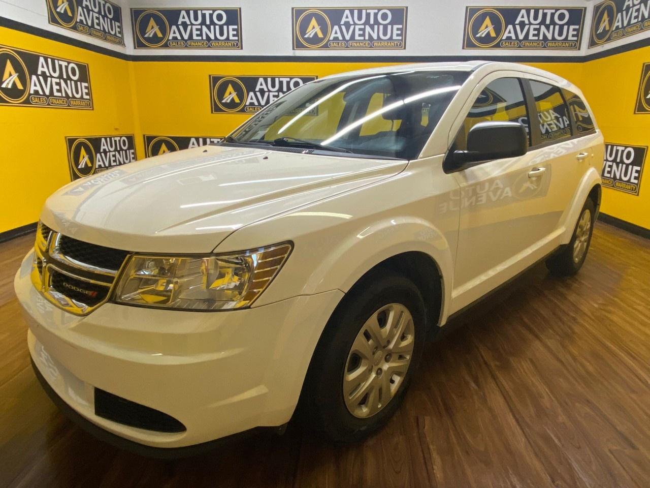 EXPERIENCE PRACTICALITY, COMFORT, AND RELIABLE PERFORMANCE WITH THIS 2016 DODGE JOURNEY CANADA VALUE PACKAGE. THIS VERSATILE SUV OFFERS A SMOOTH RIDE, RESPONSIVE HANDLING, AND A SPACIOUS INTERIOR PERFECT FOR DAILY COMMUTES, FAMILY LIFE, OR WEEKEND GETAWAYS. STANDARD FEATURES INCLUDE AIR CONDITIONING, POWER WINDOWS AND LOCKS, CRUISE CONTROL, AND ADVANCED SAFETY SYSTEMS SUCH AS MULTIPLE AIRBAGS AND STABILITY CONTROL FOR PEACE OF MIND ON EVERY DRIVE. WITH ITS GENEROUS CARGO SPACE AND USERFRIENDLY DESIGN, THIS JOURNEY DELIVERS BOTH VALUE AND COMFORT IN ONE WELLROUNDED PACKAGE. DON&rsquo;T WAIT&mdash;CONTACT US TODAY TO SCHEDULE YOUR TEST DRIVE AND EXPERIENCE IT FOR YOURSELF!<br /><br />AUTO AVENUE IS AN AMVIC LICENSED DEALERSHIP, COMMITTED TO PROVIDING EXCEPTIONAL SERVICE AND QUALITY VEHICLES WITH FLEXIBLE PAYMENT OPTIONS. <br/>