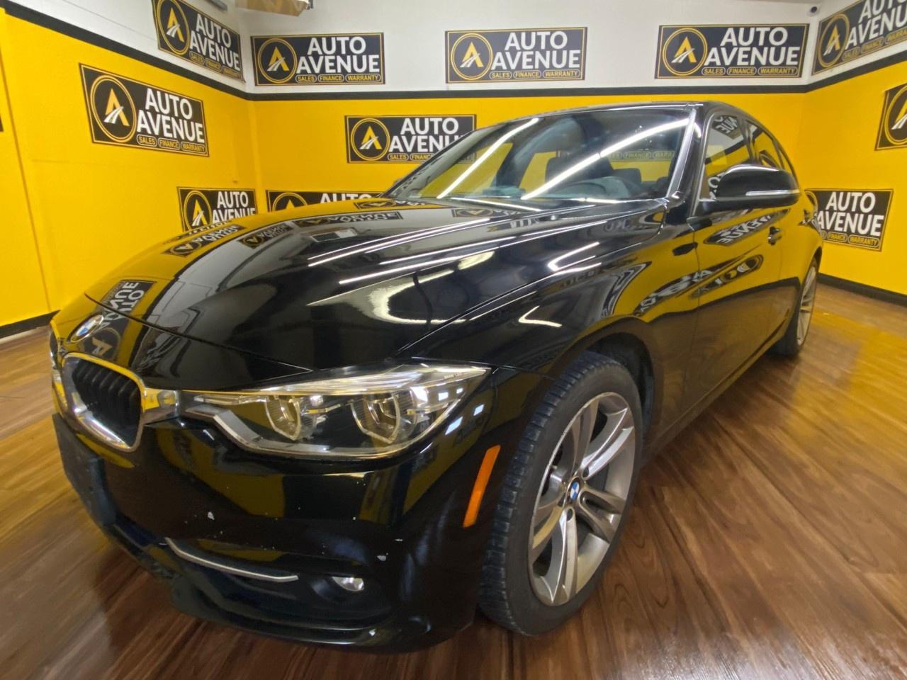 EXPERIENCE A PERFECT BALANCE OF PERFORMANCE, LUXURY, AND ALLSEASON CONFIDENCE WITH THIS 2018 BMW 3 SERIES 330I XDRIVE. THIS REFINED SEDAN COMBINES SMOOTH, EFFICIENT POWER WITH ALLWHEEL DRIVE TRACTION, DELIVERING AGILE HANDLING AND A COMFORTABLE, DRIVERFOCUSED INTERIOR. STANDARD FEATURES INCLUDE AIR CONDITIONING, POWER WINDOWS AND LOCKS, CRUISE CONTROL, AND ADVANCED SAFETY SYSTEMS SUCH AS MULTIPLE AIRBAGS AND STABILITY CONTROL FOR PEACE OF MIND ON EVERY DRIVE. WITH ITS ELEGANT DESIGN, PREMIUM FINISHES, AND SATISFYING PERFORMANCE, THE 330I XDRIVE OFFERS BOTH STYLE AND SUBSTANCE IN ONE EXCEPTIONAL PACKAGE. DON&rsquo;T WAIT&mdash;CONTACT US TODAY TO SCHEDULE YOUR TEST DRIVE AND EXPERIENCE IT FOR YOURSELF!<br /><br />AUTO AVENUE IS AN AMVIC LICENSED DEALERSHIP, COMMITTED TO PROVIDING EXCEPTIONAL SERVICE AND QUALITY VEHICLES WITH FLEXIBLE PAYMENT OPTIONS. <br/>