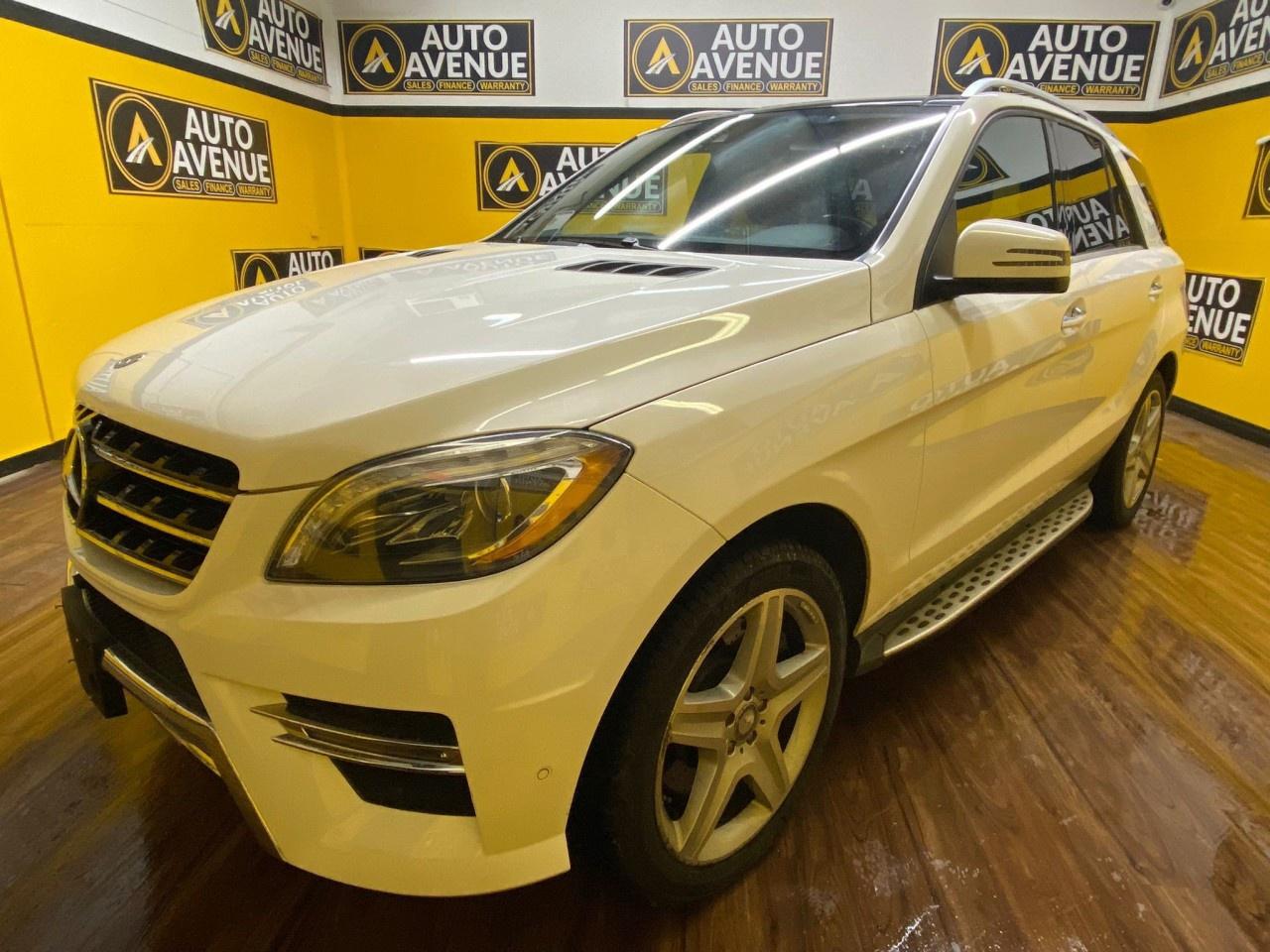 EXPERIENCE LUXURY, POWER, AND EVERYDAY VERSATILITY WITH THIS 2015 MERCEDESBENZ MCLASS ML400. THIS REFINED SUV OFFERS SMOOTH PERFORMANCE, CONFIDENT HANDLING, AND A WELLCRAFTED INTERIOR DESIGNED FOR COMFORT AND STYLE. STANDARD FEATURES INCLUDE AIR CONDITIONING, POWER WINDOWS AND LOCKS, CRUISE CONTROL, AND ADVANCED SAFETY SYSTEMS SUCH AS MULTIPLE AIRBAGS AND STABILITY CONTROL FOR PEACE OF MIND ON EVERY DRIVE. WITH ITS SPACIOUS CABIN, PREMIUM FINISHES, AND PRACTICAL CARGO CAPACITY, THE ML400 DELIVERS BOTH COMFORT AND FUNCTIONALITY IN ONE IMPRESSIVE PACKAGE. DON&rsquo;T WAIT&mdash;CONTACT US TODAY TO SCHEDULE YOUR TEST DRIVE AND EXPERIENCE IT FOR YOURSELF!<br /><br />AUTO AVENUE IS AN AMVIC LICENSED DEALERSHIP, COMMITTED TO PROVIDING EXCEPTIONAL SERVICE AND QUALITY VEHICLES WITH FLEXIBLE PAYMENT OPTIONS. <br/>