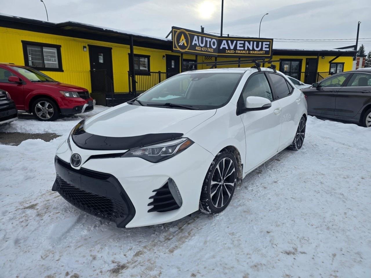 ENJOY EFFICIENT PERFORMANCE, RELIABLE COMFORT, AND SPORTY STYLE WITH THIS 2017 TOYOTA COROLLA SE. THIS WELLBUILT SEDAN OFFERS A SMOOTH RIDE, RESPONSIVE HANDLING, AND A PRACTICAL INTERIOR PERFECT FOR DAILY COMMUTES OR WEEKEND DRIVES. STANDARD FEATURES INCLUDE AIR CONDITIONING, POWER WINDOWS AND LOCKS, CRUISE CONTROL, AND ADVANCED SAFETY SYSTEMS SUCH AS MULTIPLE AIRBAGS AND STABILITY CONTROL FOR PEACE OF MIND ON EVERY DRIVE. WITH ITS SATISFYING FUEL ECONOMY AND DRIVERFOCUSED DESIGN, THE COROLLA SE DELIVERS VALUE AND DEPENDABILITY IN ONE SPORTY PACKAGE. DON&rsquo;T WAIT&mdash;CONTACT US TODAY TO SCHEDULE YOUR TEST DRIVE AND EXPERIENCE IT FOR YOURSELF!<br /><br />AUTO AVENUE IS AN AMVIC LICENSED DEALERSHIP, COMMITTED TO PROVIDING EXCEPTIONAL SERVICE AND QUALITY VEHICLES WITH FLEXIBLE PAYMENT OPTIONS. <br/>