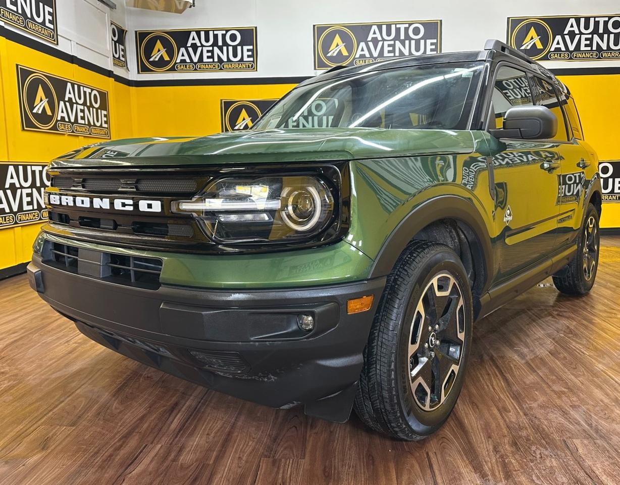 Check out this impressive pre-owned 2024 Ford Bronco Sport Outer Banks that has just arrived in our inventory. <br/> This refined yet adventure-ready SUV blends rugged capability with premium comfort, making it the perfect choice for drivers who want versatility without compromise. Bold styling, confident performance, and upscale touches come together to create a vehicle that looks just as good downtown as it does off the beaten path. <br/> Equipped with 4WD, the Bronco Sport Outer Banks delivers outstanding traction and control in all road and weather conditions. Whether youre navigating city streets, highways, or exploring new terrain, you&rsquo;ll drive with confidence and stability every time you get behind the wheel. <br/> Step inside and enjoy a thoughtfully designed interior featuring leather-trimmed seating, a power sunroof that fills the cabin with natural light, and a backup camera for added safety and convenience. Premium comfort meets smart functionality, giving you everything you need for both daily commutes and weekend adventures. <br/> This Bronco Sport perfectly balances performance, technology, and sophistication - offering luxury-level features without the luxury price tag. <br/> Bold. Capable. Refined. Ford Bronco Sport.<br /><br />AUTO AVENUE IS AN AMVIC LICENSED DEALERSHIP, COMMITTED TO PROVIDING EXCEPTIONAL SERVICE AND QUALITY VEHICLES WITH FLEXIBLE PAYMENT OPTIONS.<br />GIVE US A CALL AT (403) 438-8884 OR EMAIL SALES@AUTOAVENUE.COM<br />WE&rsquo;RE LOCATED AT 211 EAST LAKE CRESCENT NE, AIRDRIE, AB T4A 2H7.<br />AUTO AVENUE: YOUR DESTINATION FOR QUALITY CARS AND FLEXIBLE PAYMENTS. <br/>