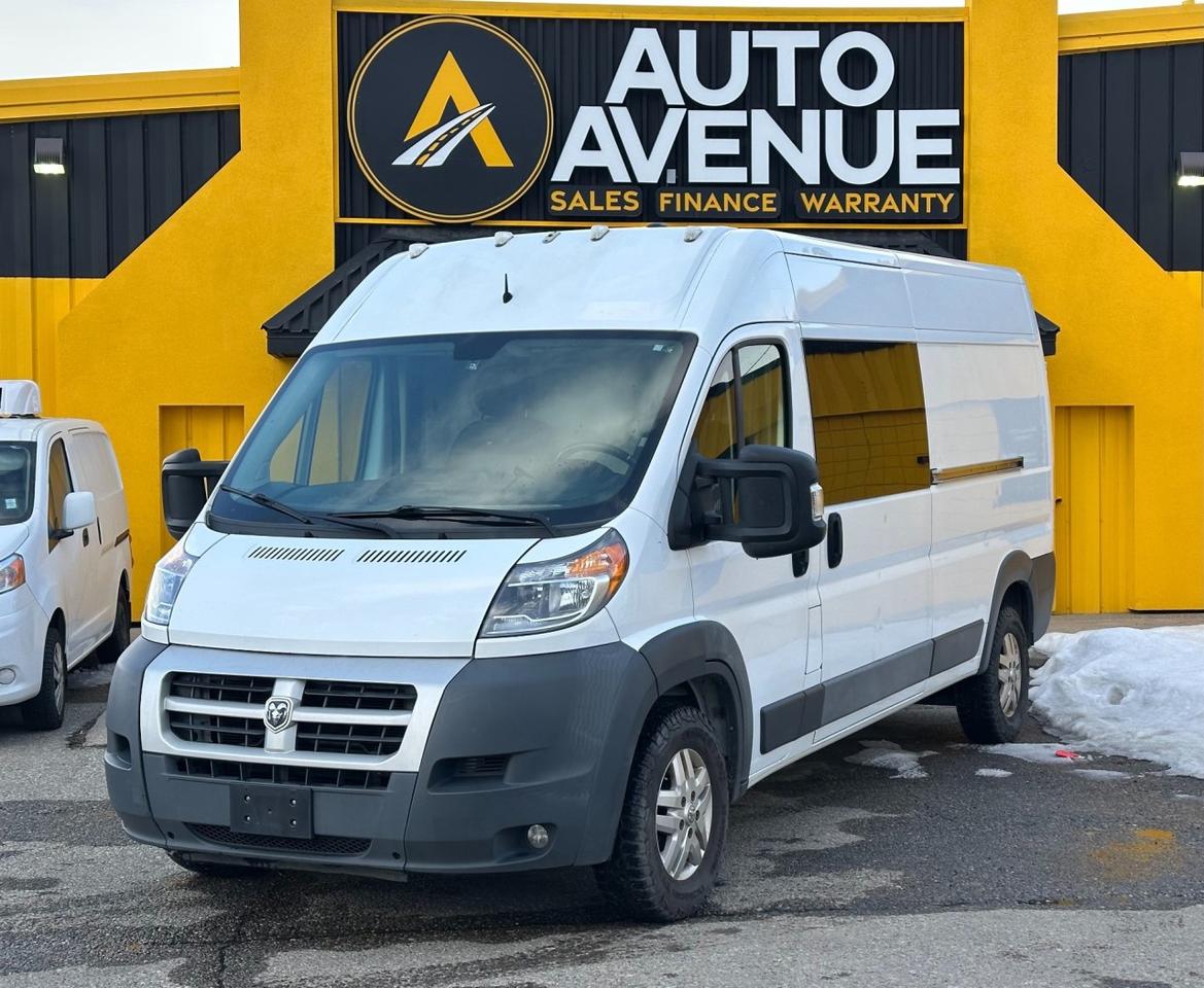 EXPERIENCE PRACTICALITY, RELIABILITY, AND PROFESSIONALGRADE FUNCTIONALITY WITH THIS 2016 RAM PROMASTER CARGO VAN. BUILT FOR WORK AND EVERYDAY TASKS, THIS VAN OFFERS A SPACIOUS CARGO AREA, SMOOTH HANDLING, AND A COMFORTABLE CABIN PERFECT FOR BUSINESS USE, DELIVERIES, OR TRANSPORTING EQUIPMENT. STANDARD FEATURES INCLUDE AIR CONDITIONING, POWER WINDOWS AND LOCKS, CRUISE CONTROL, AND ADVANCED SAFETY SYSTEMS SUCH AS MULTIPLE AIRBAGS AND STABILITY CONTROL FOR PEACE OF MIND ON EVERY DRIVE. WITH ITS USERFRIENDLY DESIGN, GENEROUS CARGO CAPACITY, AND DEPENDABLE PERFORMANCE, THE PROMASTER CARGO VAN DELIVERS BOTH VALUE AND VERSATILITY IN ONE CAPABLE PACKAGE. DON&rsquo;T WAIT&mdash;CONTACT US TODAY TO SCHEDULE YOUR TEST DRIVE AND EXPERIENCE IT FOR YOURSELF!<br /><br />AUTO AVENUE IS AN AMVIC LICENSED DEALERSHIP, COMMITTED TO PROVIDING EXCEPTIONAL SERVICE AND QUALITY VEHICLES WITH FLEXIBLE PAYMENT OPTIONS. <br/>