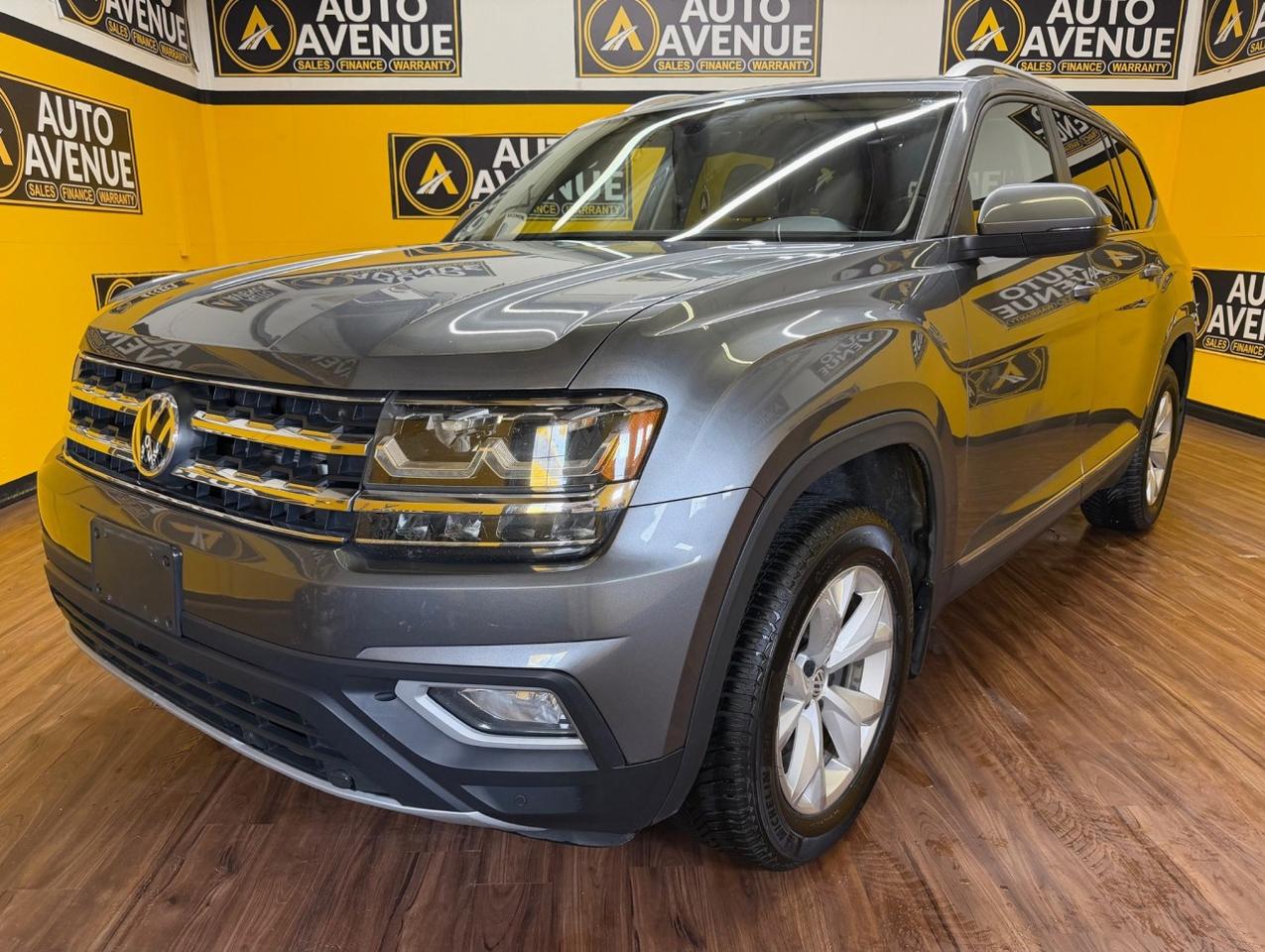 EXPERIENCE LUXURY, COMFORT, AND VERSATILE PERFORMANCE WITH THIS 2018 VOLKSWAGEN ATLAS HIGHLINE. THIS WELLAPPOINTED SUV OFFERS A SMOOTH RIDE, SPACIOUS INTERIOR, AND RESPONSIVE HANDLING PERFECT FOR DAILY COMMUTES, FAMILY TRIPS, OR WEEKEND ADVENTURES. STANDARD FEATURES INCLUDE AIR CONDITIONING, POWER WINDOWS AND LOCKS, CRUISE CONTROL, AND ADVANCED SAFETY SYSTEMS SUCH AS MULTIPLE AIRBAGS AND STABILITY CONTROL FOR PEACE OF MIND ON EVERY DRIVE. WITH ITS GENEROUS SEATING, PREMIUM FINISHES, AND IMPRESSIVE CARGO SPACE, THE ATLAS HIGHLINE DELIVERS BOTH COMFORT AND FUNCTIONALITY IN ONE EXCEPTIONAL PACKAGE. DON&rsquo;T WAIT&mdash;CONTACT US TODAY TO SCHEDULE YOUR TEST DRIVE AND EXPERIENCE IT FOR YOURSELF!<br /><br />AUTO AVENUE IS AN AMVIC LICENSED DEALERSHIP, COMMITTED TO PROVIDING EXCEPTIONAL SERVICE AND QUALITY VEHICLES WITH FLEXIBLE PAYMENT OPTIONS. <br/>