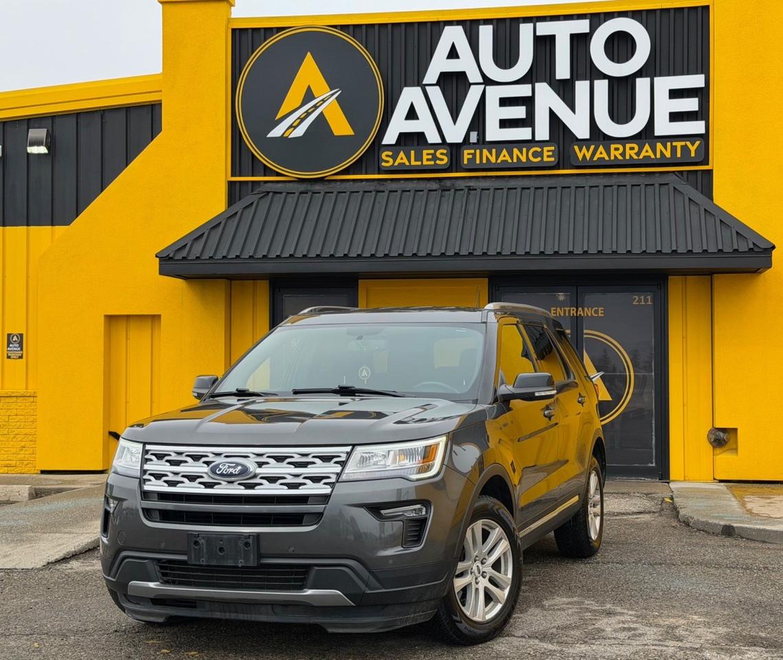 This outstanding example of a 2018 Ford Explorer XLT &ndash; 7 SEATS! BACKUP CAMERA! LOW MILEAGE! is proudly offered by Auto Avenue Airdrie. <br/> Perfect for the modern, on-the-go family, this Ford Explorer XLT delivers the ideal blend of comfort, versatility, and performance. With seating for seven, a spacious interior, and thoughtful features like a backup camera, this SUV is designed to make every journey easier and more enjoyable&mdash;whether its daily commuting or weekend adventures. <br/> Under the hood, you&rsquo;ll find the power and reliability you expect from Ford, paired with impressively low mileage that makes this vehicle an exceptional value. Its refined design and smooth handling ensure a confident and comfortable ride for both driver and passengers alike. <br/> Equipped with 4WD, this Explorer provides outstanding traction and stability in all road and weather conditions. Whether youre navigating city streets, highways, or rough terrain, this SUV is built to handle it all with confidence and ease. <br/> Inside, you&rsquo;ll appreciate a well-crafted cabin that focuses on both functionality and comfort, making every drive a pleasant experience for the whole family. <br/> You could keep looking, but why? You&rsquo;ve found the perfect SUV right here. <br/> A true combination of capability, comfort, and style &ndash; this Ford Explorer XLT is ready to elevate every drive.<br /><br />AUTO AVENUE IS AN AMVIC LICENSED DEALERSHIP, COMMITTED TO PROVIDING EXCEPTIONAL SERVICE AND QUALITY VEHICLES WITH FLEXIBLE PAYMENT OPTIONS. <br/>