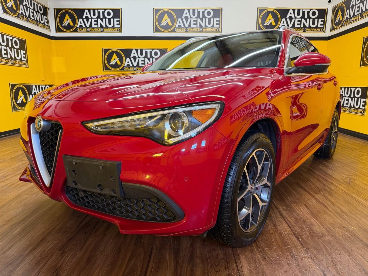 Used 2021 Alfa Romeo Stelvio Ti - Q4 280HP! NAVI! PANORAMA! LUXURY&SPORT! for sale in Airdrie, AB