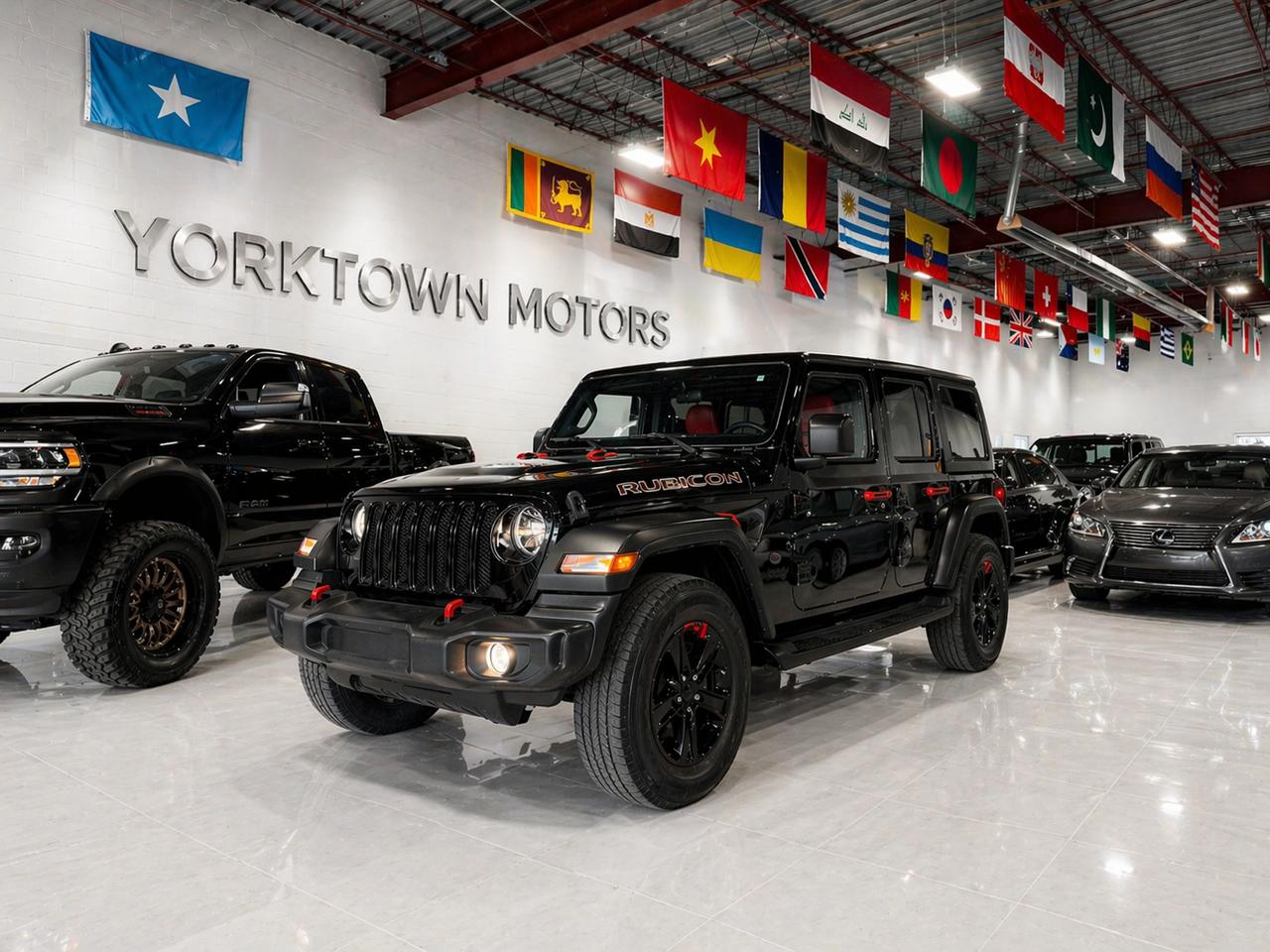 Used 2018 Jeep Wrangler Sahara | Red Leather for sale in North York, ON