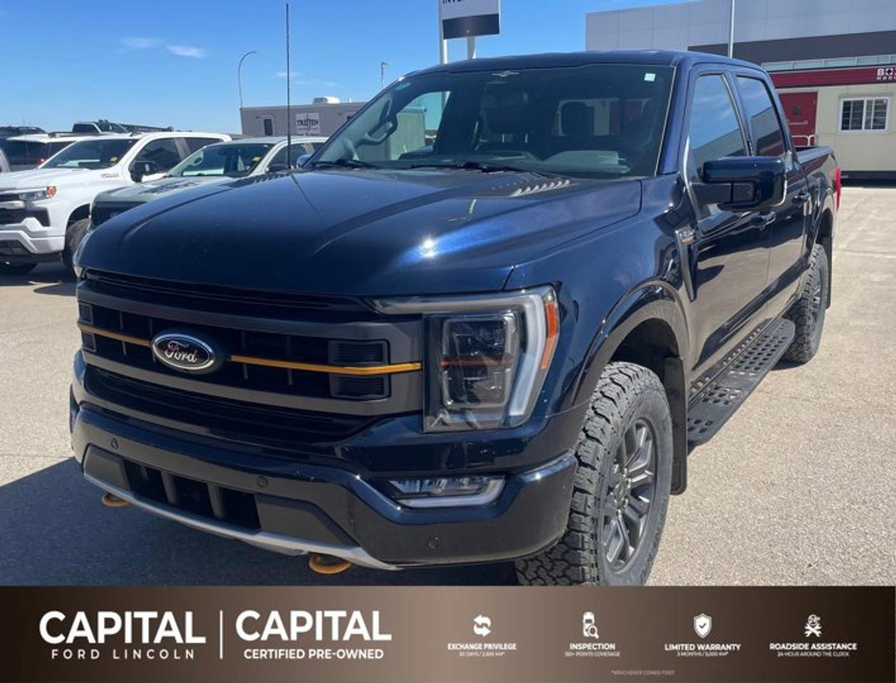 For more than thirty years, the Ford F-150 has been one of the best selling cars in the U.S. Its a full-size pickup truck that can double as a workhorse or an adventure-seeking familys daily driver. The F-150 is a capable pickup truck that has become a staple of hard working drivers everywhere. This BLUE F-150 is the truck for you, if you are looking to do get any job done the right way. Make this truck yours today. Come down to Capital or give us a call, and dont miss out.Check out this vehicles pictures, features, options and specs, and let us know if you have any questions. Helping find the perfect vehicle FOR YOU is our only priority.P.S...Sometimes texting is easier. Text (or call) 306-994-3121 for fast answers at your fingertips!Dealer License #307287