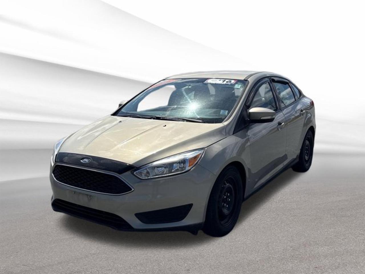 Discover practical value and everyday ease in this 2016 Ford Focus SE sedan, now available at Steele Halifax Chrysler Dodge Jeep Ram FIAT in Halifax. Finished in beige with a grey interior, this four-door compact car offers a smart balance of comfort, efficiency, and easy handling for city streets and highway travel.With 129,294 km on the odometer, this used 2016 Ford Focus SE is powered by a 2.0-litre regular unleaded 4-cylinder engine paired with an automatic transmission and front-wheel drive. It delivers the kind of simple, dependable performance many drivers want in a daily commuter, first car, or budget-friendly family sedan.FEATURES OF THE Focus SE2.0-litre four-cylinder gas engineAutomatic transmission for simple drivingFront-wheel drive for daily confidenceFour-door sedan body styleADVANCED SAFETY FEATURESFront and side-impact airbag coverageAnti-lock braking system for controlElectronic stability control helps stabilityTire pressure monitoring system includedPERFORMANCE AND EFFICIENCY2.0-litre engine balances power and economyAutomatic transmission supports smooth shiftingFront-wheel drive suits Canadian roadsCompact size helps urban manoeuvrabilityCOMFORT AND CONVENIENCEFour doors allow easy cabin accessSpacious layout for daily commutingGrey interior offers a clean lookSedan design supports easy entryTECHNONOLGY AND CONNECTIVITYDriver information display for key dataAudio controls placed within easy reachClear gauges support quick readingUser-friendly cabin layout feels intuitiveCARGO SPACETrunk suits groceries and errandsRear seatback expands carrying flexibilitySedan shape keeps cargo secureCabin storage helps organize essentialsAWARDS & RECOGNITIONSTop Safety Pick, Insurance Institute for Highway Safety, 2016WHAT OTHER OWNERS LIKENimble handling in tight city areasGood fuel economy for commutingComfortable ride for everyday drivingEasy-to-park compact sedan sizeThe 2016 Ford Focus SE remains a popular choice for drivers who want a compact sedan with a solid road feel and practical design. Its 2.0-litre engine gives this car enough power for merging and passing, while the automatic transmission helps keep every trip smooth and simple.Inside, the 2016 Ford Focus SE offers a straightforward cabin that is easy to use. The four-door layout makes access simple for passengers, while the trunk provides helpful space for shopping bags, work gear, or weekend items. The beige exterior adds a warm, refined look that stands out in a tasteful way.For drivers in Halifax looking for an affordable used sedan with proven everyday usability, this 2016 Ford Focus SE is a smart option. It brings together useful safety features, solid efficiency, and the comfort needed for regular driving around town or beyond.This 2016 Ford Focus SEs VIN is: 1FADP3F24GL210025 .We invite you to book a viewing and test drive at your earliest convenienceAS IS SPECIAL!! Why buy as is? You save BIG TIME! When you buy directly as is, you dont have to pay for Auction seller fees, Auction buyer fees, dealer inspection, dealer reconditioning or dealer mark up! No warranty expressed or implied.-No warranty expressed or implied-Vehicles are sold as is and as such have not been inspected or reviewed mechanically by the selling dealer-Any previous inspection stickers are removed and customer is given a one day in transit plate with proof of insurance*-No financing available on these units.-No trades accepted.-We suggest a neutral third party review the vehicle for your consideration-Vehicles guaranteed to be free and clear of any liens-Vehicles are priced at Auction/Wholesale.-Opportunity to purchase at dealer pricing eliminating any middlemen. Pricing is reflective of true wholesale and nonnegotiable-Purchaser buys at own risk. Although many as is vehicles require very little work to MVI and provide a great savings, others may require substantial work.-Carproof Included