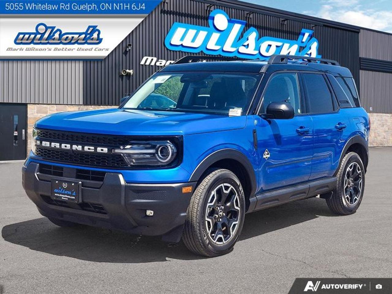 2025 Ford Bronco Sport Outer Banks AWD | Heated Seats | Remote Start | Power Seat | Carplay + Android Auto | and More ! Photo