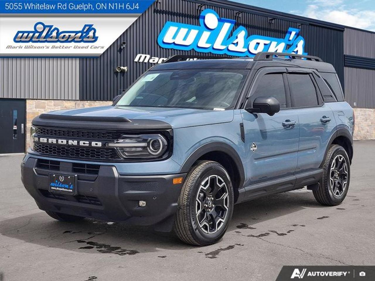 2025 Ford Bronco Sport Outer Banks 4WD | Leather Trim | Htd Seats | Tech Pkg | Remote Start | Carplay + Android and More! Photo0