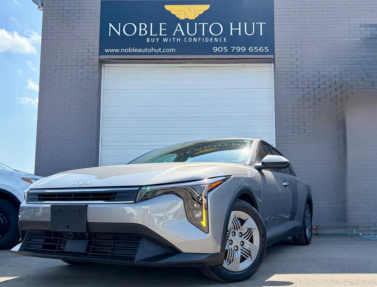 <p><strong>2025 Kia K4 LX, &nbsp;</strong>KEYLESS ENTRY, HEATED SEATS, LED HEADLIGHTS,&nbsp; APPLE CARPLAY/ ANDROID AUTO, LANE DEPARTURE WARNING, ADAPTIVE CRUISE CONTROL AND MUCH MORE</p><p><strong>HST and Licensing will be extra**</strong></p><p><strong>&bull; On Financed Deals:&nbsp;</strong>We must call this a &ldquo;Finance Fee&rdquo;. It will be a separate line item on the documentation. This fee has already been included in any payment quote advertised by Noble Auto Hut. Our&nbsp;<strong><em>Finance Fee</em></strong>&nbsp;is&nbsp;<strong><em>$999.</em></strong></p><p>&bull; Vehicles sold at Noble Auto Hut are&nbsp;<strong>sold &ldquo;As-Is&rdquo;&nbsp;</strong>and are subject to an optional&nbsp;<strong>Safety Inspection Fee of $799.&nbsp;<em>This vehicle is being sold &ldquo;as-is&rdquo;, unfit, not e-tested and is not represented as being in a road worthy condition, mechanically sound or maintained at any guaranteed level of quality. The vehicle may not be fit for use as a means of transportation and may require substantial repairs at the purchaser&rsquo;s expense. It may not be possible to register the vehicle to be driven in its current condition.</em></strong></p><p><strong>OMVIC FEE&nbsp;</strong></p><p>Ontario Motor Vehicle Industry Council&nbsp;<strong>charges each person in Ontario $22 when they make a vehicle purchase.</strong></p><p><strong>Licensing Fee&nbsp;</strong></p><p>Noble Auto Hut will facilitate the registration of your new vehicle with Service Ontario. We simply ask to be reimbursed for the cost of registration. This is a common practice when purchasing a vehicle.&nbsp;<strong>$32&nbsp;</strong>to attach your existing license plates to your new vehicle.&nbsp;<strong>$59&nbsp;</strong>to purchase and register new license plates to your new vehicle. Heavy-duty and Commercial Vehicles have varying costs of registration depending on weight and usage.</p><p><strong>Noble Auto Hut Inclusions Explained</strong></p><p><strong>Safety Inspection&nbsp;</strong>Noble Auto Hut will perform an Ontario Safety Standards Inspection on each vehicle at time of sale. Any repairs required to meet Ontario Safety Standards will be done. Noble Auto Hut will provide this service for an&nbsp;<strong><u>optional</u>&nbsp;fee of $799</strong>.&nbsp;</p><p><strong>Keys:&nbsp;</strong>Noble Auto Hut guarantees at least 1 operational key with each vehicle. In the case that a client would like additional keys, they will be made available at our industry wholesale pricing.</p><p><strong>On Cash Deals:&nbsp;</strong>We must call this a &ldquo;Cash Purchase Surcharge&rdquo;. It will be added to the selling price of the vehicle on the documentation.&nbsp;Our&nbsp;<strong><em>Cash Purchase Surcharge</em></strong>&nbsp;is&nbsp;<strong><em>$999.</em></strong></p><p><strong>Vehicle History:</strong>&nbsp;CarFax Vehicle History Reports are readily available when requested. We are happy to provide clients with everything required for them to make an informed decision.</p><p><strong>Fuel & Detail:&nbsp;</strong>Each vehicle will be delivered to its new owner with at least half a tank of fuel and will be fully detailed prior to the client taking delivery.</p><p><strong>15 HALE RD.&nbsp;</strong><strong>Brampton&nbsp;</strong>Come in for a test drive and speak to our sales staff, who will look after all your automotive needs with a friendly, low-pressure approach. Get approved and drive away in your new ride today!</p><p>FINANCING AVAILABLE AT AS LOW AS 6.99% O.A.C</p><p>WE WELCOME EVERYONE-GOOD/BAD CREDIT, NEWCOMERS, STUDENTS. EVERYONE IS APPROVED.</p><p>PREVIOUSLY DECLINED BY BANK ? NO PROBLEM&nbsp;</p><p>LET THE EXPERIENCED PROFESSIONALS HANDLE YOUR CREDIT APPLICATION.&nbsp;</p><p>APPLY FOR PRE-APPROVAL TODAY!!</p><h4>Warranty</h4><p>36 DAY/1000 KMS WARRANTY ON SAFETY ITEMS.</p><p>EXTENDED WARRANTY AND GAP INSURANCES ARE AVAILABLE ON REQUEST</p>