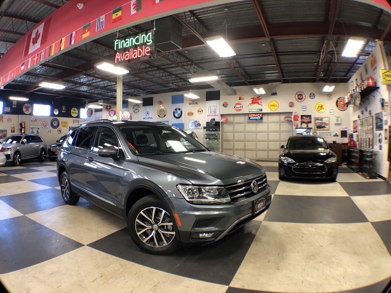 2018 Volkswagen Tiguan COMFORTLINE AWD LEATHER PAN/ROOF B/SPOT CAMERA