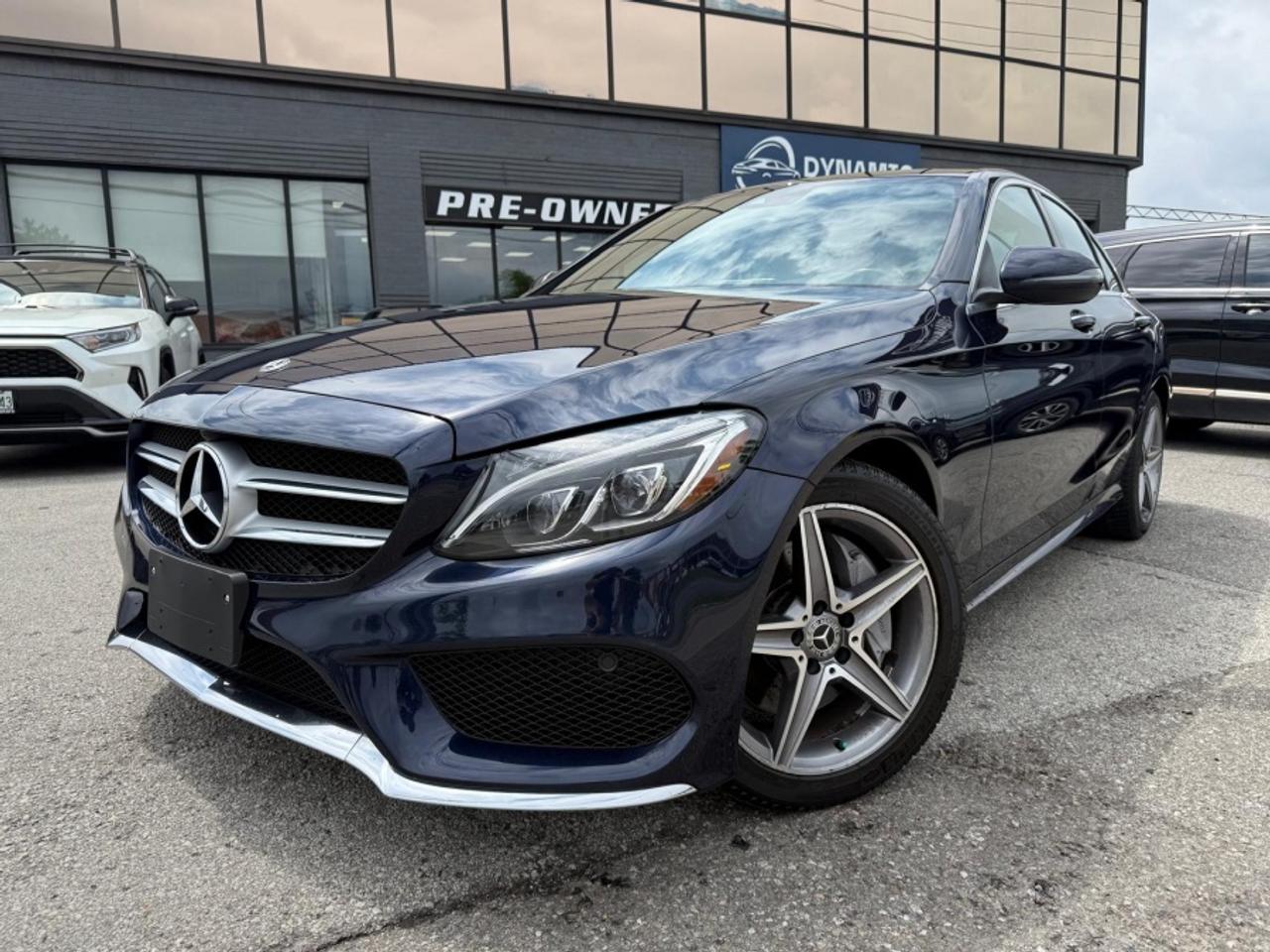 2018 Mercedes-Benz C-Class C 300 4MATIC/ LEATHER/ SUNROOF/ NAVI/ REAR CAM