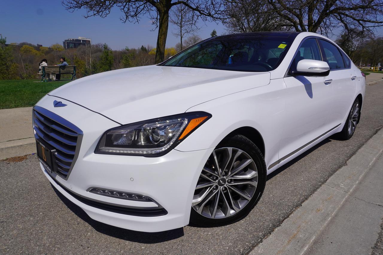 <p>WOW!! Check out this gorgeous Genesis sedan that just arrived at our store.&nbsp; This beauty is a clean locally owned and cherished car thats been pampered at the dealer its whole life.&nbsp; If youre looking for a luxury sedan that offers presence like no other for less than a corolla then there is nothing better than this Genesis.&nbsp; It comes exceptionally well equipped for your enjoyment and comfort. &nbsp;Call or Email today to book your appointment before its gone.<br>Come see us at our central location @ 2044 Kipling Ave (BEHIND PIONEER GAS STATION)<br>______________________________________________<br>FINANCING - Financing is available on all makes and models. &nbsp;Available for all credit types and situations from New credit, Bad credit, No credit to Bankruptcy. &nbsp;Interest rates are subject to approval by lenders/banks. Please note all financing deals are subject to Lender fees and PPSA charges set out by the lender. In addition, there may be a Dealer Finance Fee of up to $999.00 (varies based on approvals).<br>_______________________________________________<br>CERTIFICATION - We take your safety very seriously! That is why each of our vehicles is PRE-SALE INSPECTED by independent licensed mechanics. &nbsp;Safety Certification is available for $899.00 inclusive of a fresh oil & filter change, along with a $100 credit towards any extended warranty of your choice.<br>If NOT Certified, OMVIC AS-IS Disclosure applies:<br>&ldquo;This vehicle is being sold &ldquo;as is&rdquo;, unfit, and is not represented as being in a road worthy condition, mechanically sound or maintained at any guaranteed level of quality. The vehicle may not be fit for use as a means of transportation and may require substantial repairs at the purchaser&rsquo;s expense. It may not be possible to register the vehicle to be driven in its current condition.<br>_______________________________________________<br>PRICE - We know how important a fair price is to you and that is why our vehicles are priced to put a smile on your face. Prices are plus HST & Licensing. &nbsp;All our vehicles include a Free CarFax Canada report!&nbsp;<br>_______________________________________________<br>WARRANTY - We have partnered with warranty providers such as Lubrico and A-Protect offering coverages for all types of vehicles and mileages. &nbsp;Durations are from 3 months to 4 years in length. &nbsp;Coverage ranges from standard Powertrain Warranties; Comprehensive Warranties to Technology and Hybrid Warranties. &nbsp;At Bespoke Auto Gallery, we are always easy to talk to and can help you choose the coverage that best fits your needs.<br>_______________________________________________<br>TRADES &ndash; Not sure what to do with your current vehicle? &nbsp;Trade it in; We accept all years and models, just drive it in and have our appraiser look at it!<br>_____________________________________________<br>COME SEE US AT OUR CENTRAL LOCATION @ 2044 KIPLING AVE, ETOBICOKE ON (Behind Pioneer Gas Station)</p>