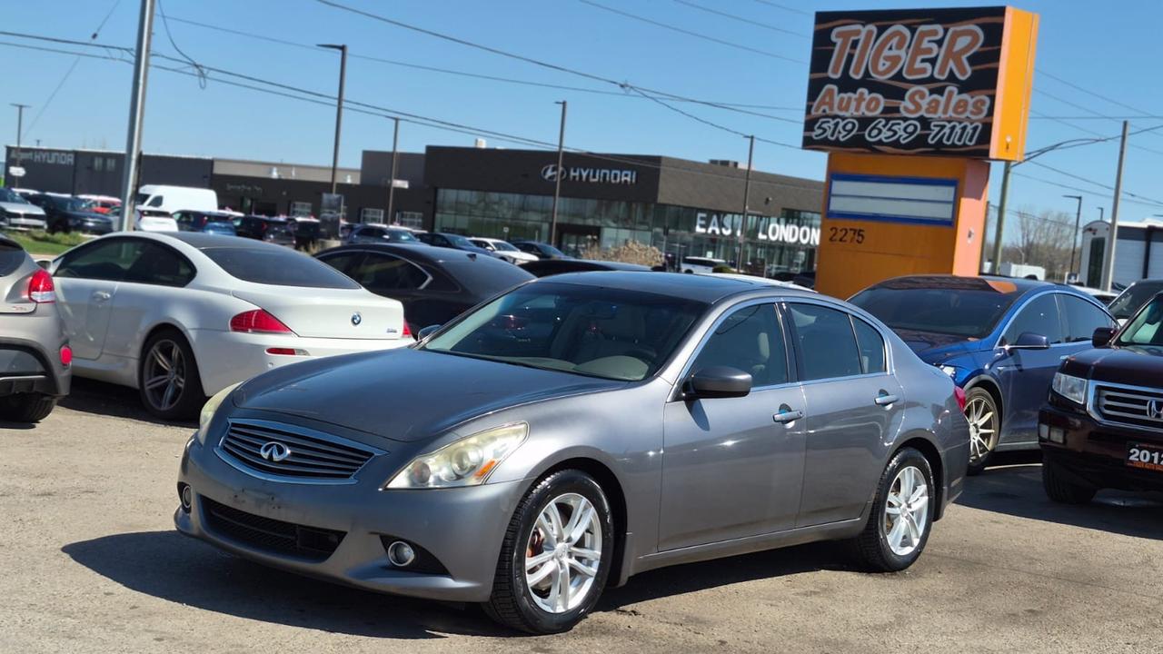 2011 Infiniti G37 X, SEDAN, AWD, ONLY 152KMS, LOADED, CERTIFIED - Photo #1