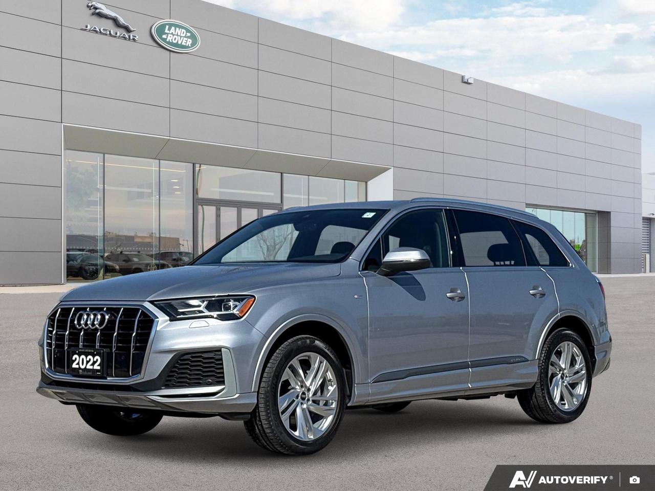 Used 2022 Audi Q7 Komfort 55 Panoramic Roof | Third Row Seating for sale in Winnipeg, MB