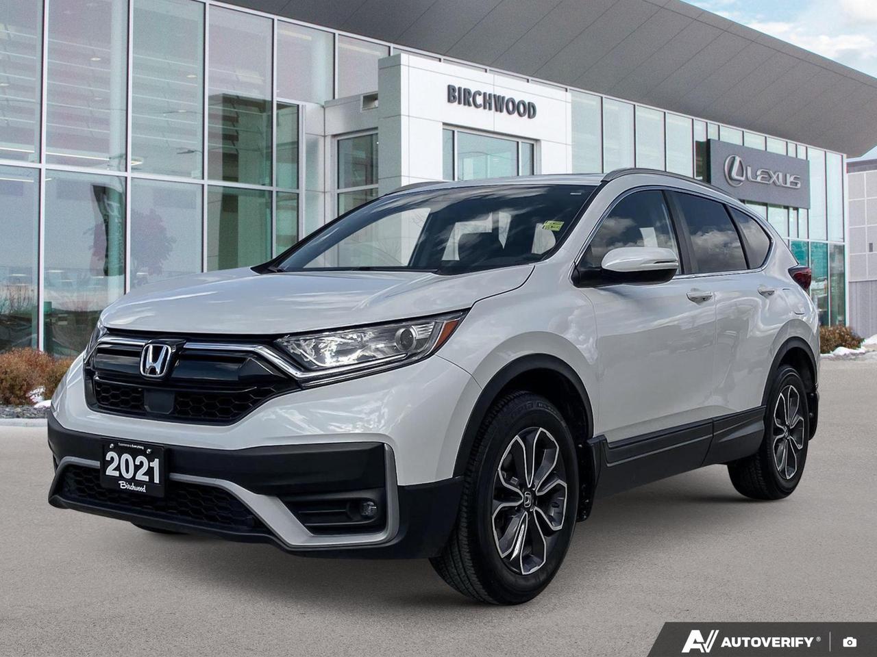 Used 2021 Honda CR-V EX-L Local trade in with excellent history! for sale in Winnipeg, MB
