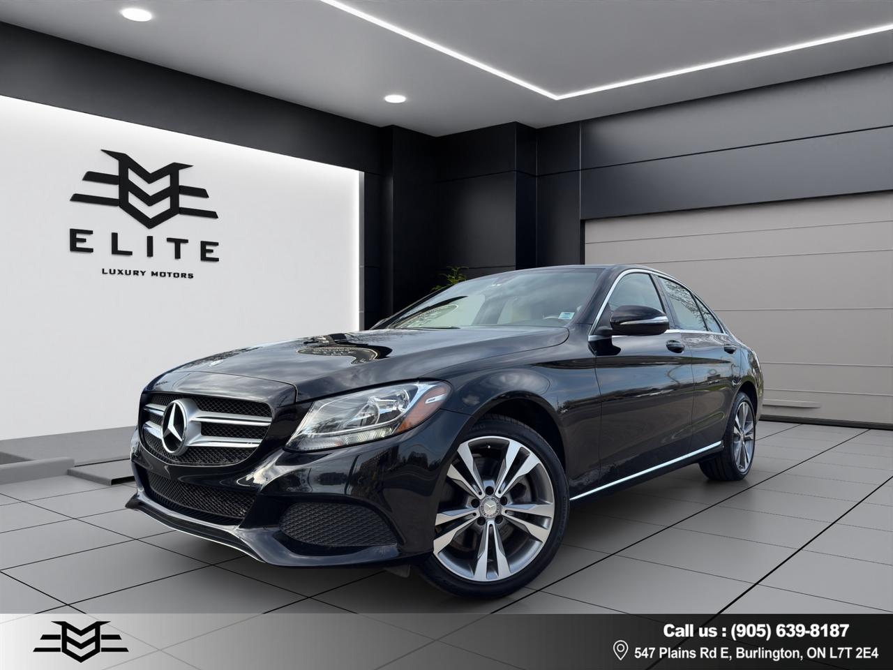 2015 Mercedes-Benz C-Class C300 4MATIC - 61,000KMS ONLY - LEATHER !!! Photo2