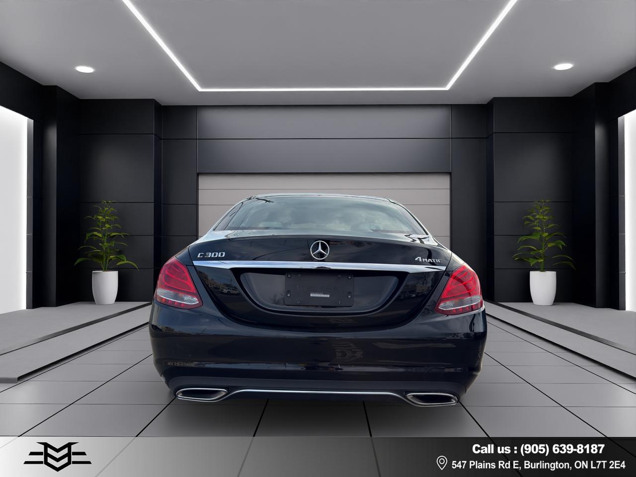 2015 Mercedes-Benz C-Class C300 4MATIC - 61,000KMS ONLY - LEATHER !!! Photo