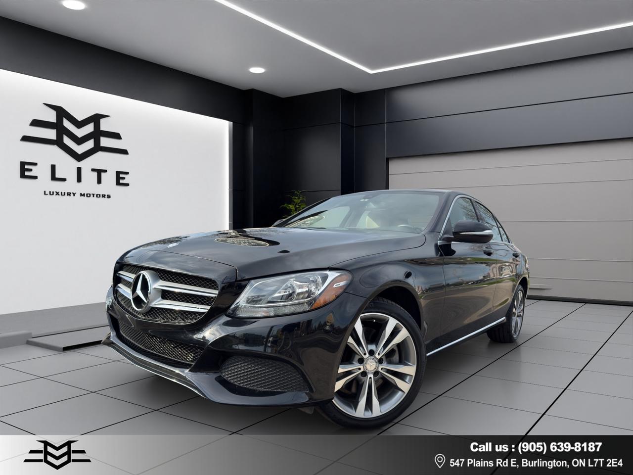 2015 Mercedes-Benz C-Class C300 4MATIC - 61,000KMS ONLY - LEATHER !!! Photo