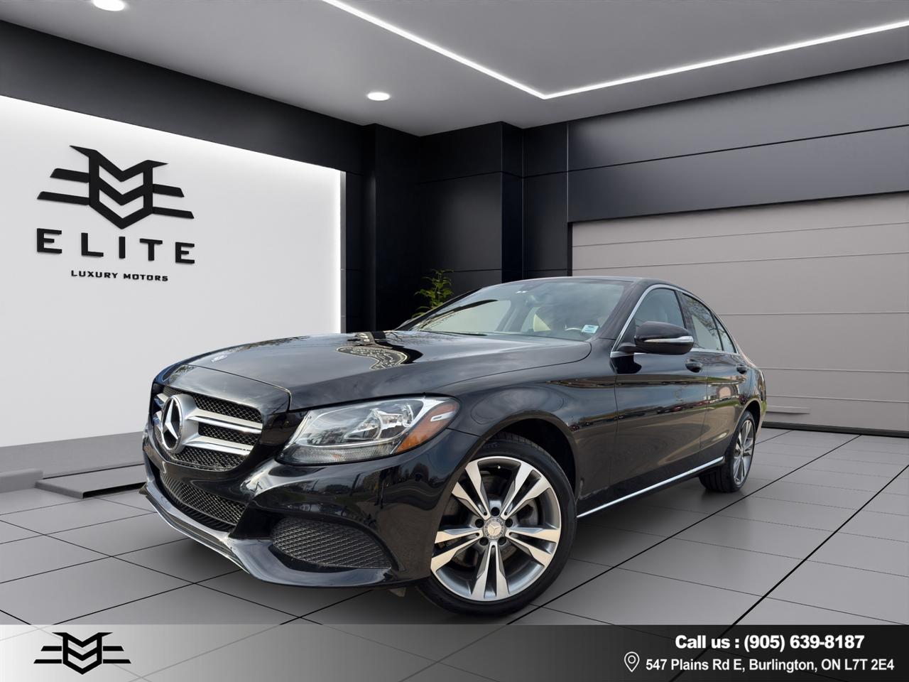 2015 Mercedes-Benz C-Class C300 4MATIC - 61,000KMS ONLY - LEATHER !!! Photo