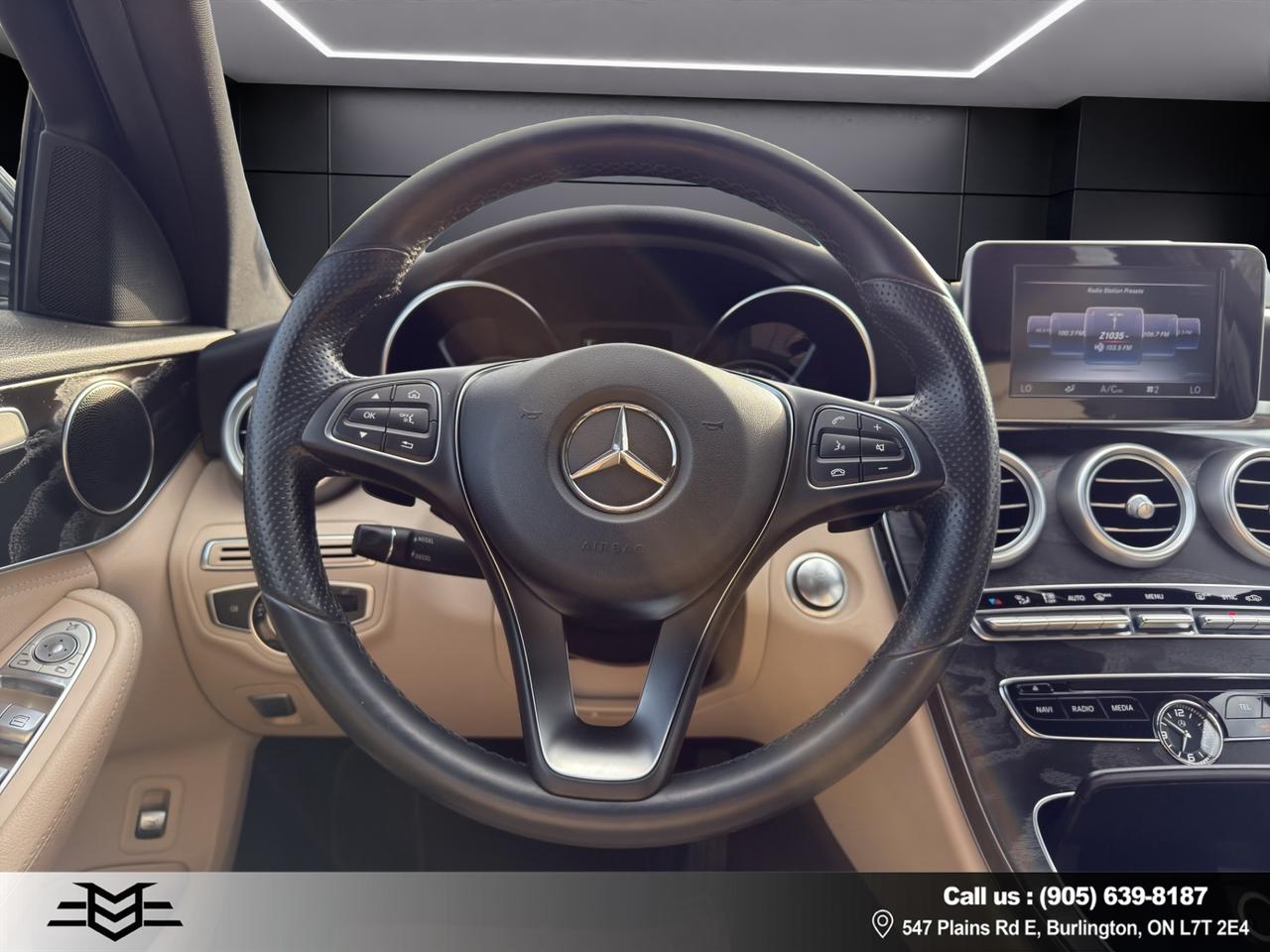 2015 Mercedes-Benz C-Class C300 4MATIC - 61,000KMS ONLY - LEATHER !!! Photo