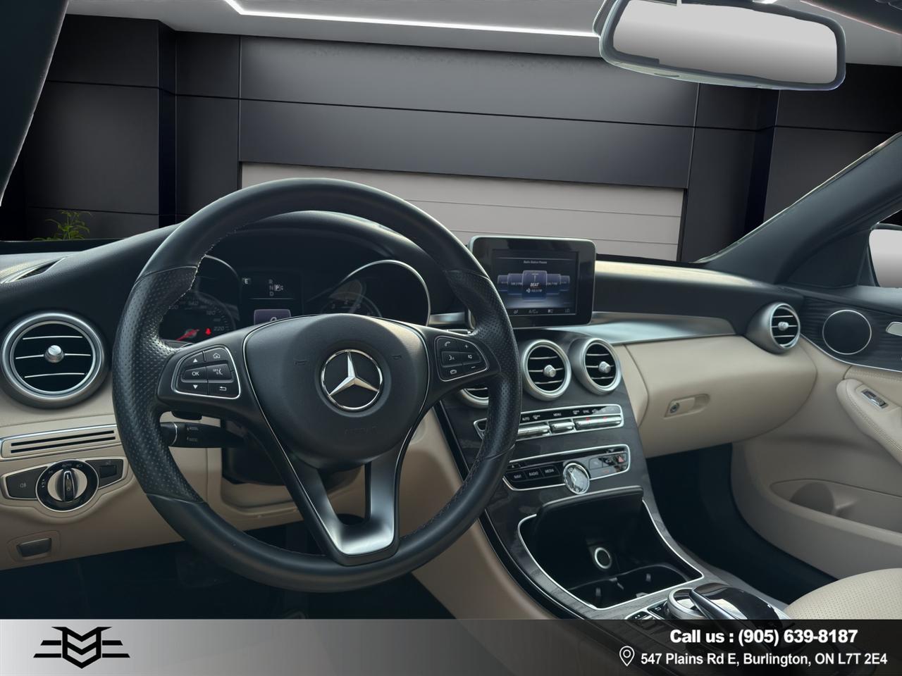 2015 Mercedes-Benz C-Class C300 4MATIC - 61,000KMS ONLY - LEATHER !!! Photo