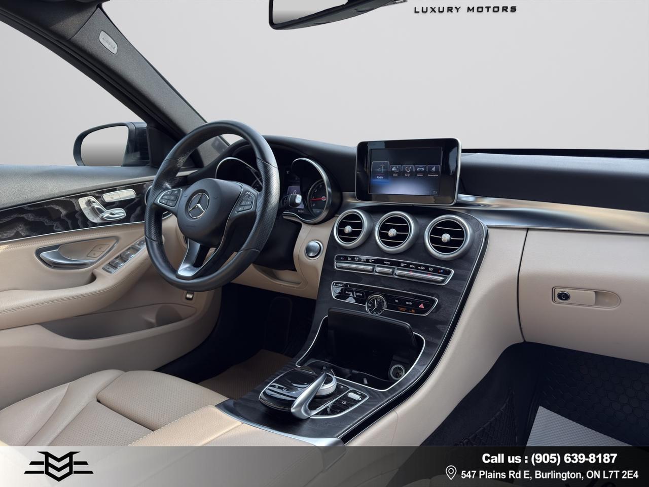 2015 Mercedes-Benz C-Class C300 4MATIC - 61,000KMS ONLY - LEATHER !!! Photo
