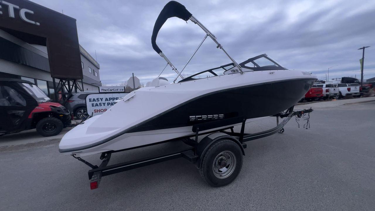 2019 - SCARAB 195  BOW RIDER 1.5L ROTAX SUPERCHARGED ENGINE (200HP), JET DRIVE SYSTEM, ONLY 71 HOURS, SEATING FOR 8, KICKER SOUND Photo4