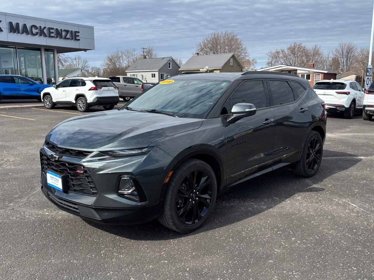 2019 Chevrolet Blazer RS Used Sporty 5 Passenger Twin Clutch AWD with Heated Leather Front Seats, Heated Steering Wheel, Panoramic Sunroof, Navigation, Adaptive Cruise Control and Power Hands Free Rear Liftgate Photo4