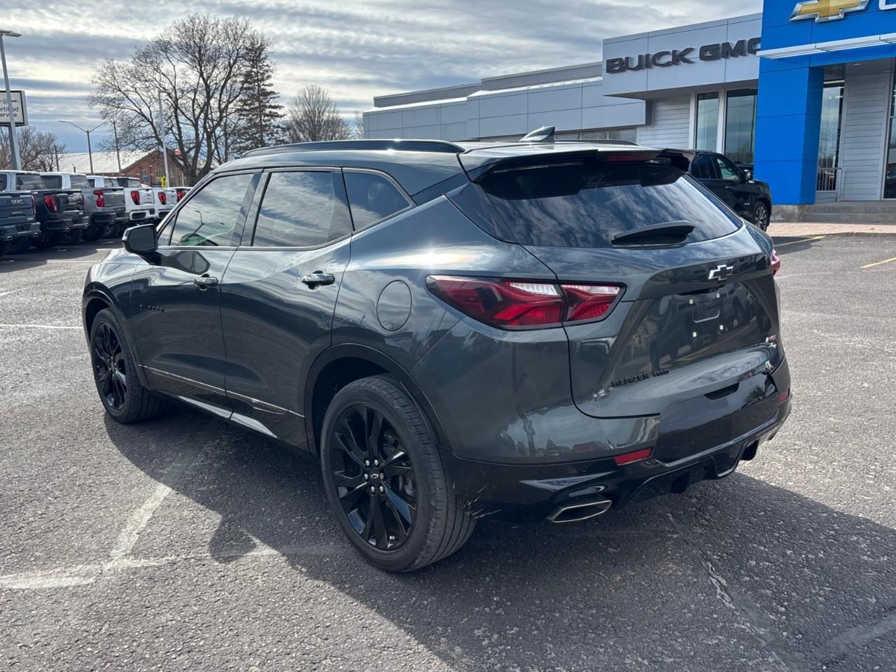 2019 Chevrolet Blazer RS Used Sporty 5 Passenger Twin Clutch AWD with Heated Leather Front Seats, Heated Steering Wheel, Panoramic Sunroof, Navigation, Adaptive Cruise Control and Power Hands Free Rear Liftgate Photo