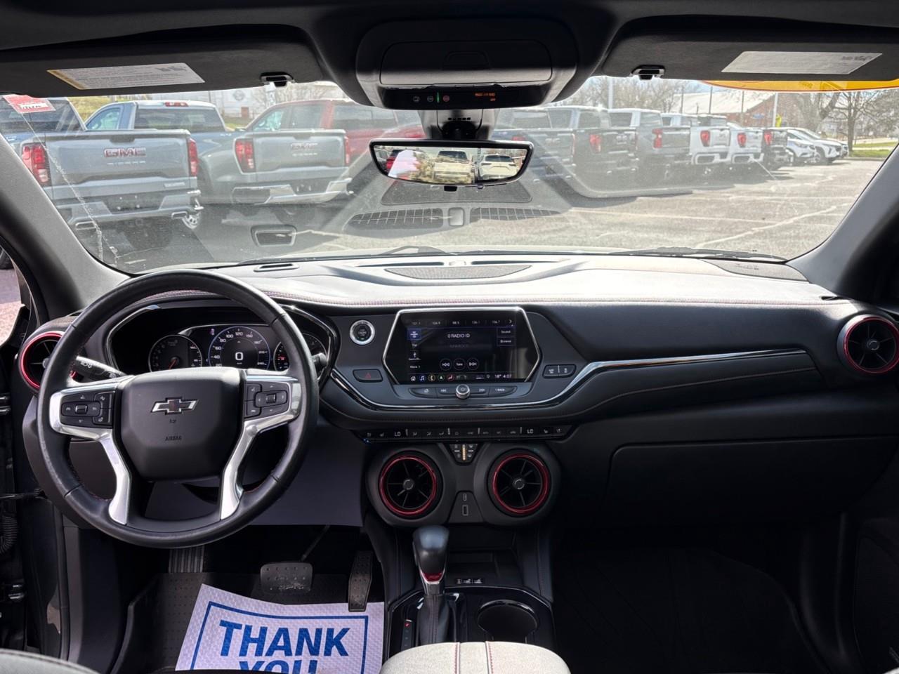 2019 Chevrolet Blazer RS Used Sporty 5 Passenger Twin Clutch AWD with Heated Leather Front Seats, Heated Steering Wheel, Panoramic Sunroof, Navigation, Adaptive Cruise Control and Power Hands Free Rear Liftgate Photo