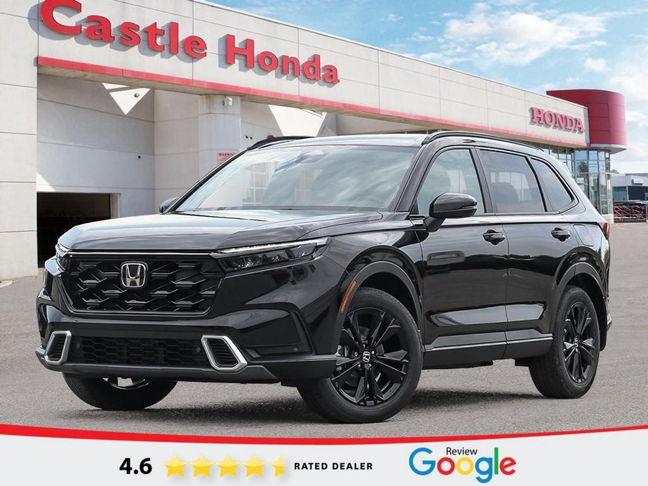 Discover a smart, efficient way to drive with this brand new 2026 Honda CR-V Hybrid 4dr Awd Touring at Castle Honda in Etobicoke. Finished in Crystal Black Pearl and paired with an automatic transmission, this hybrid SUV blends everyday versatility with refined road manners. It is built for drivers who want comfort, confidence, and excellent fuel efficiency in one well-rounded Honda.    As a hybrid, the 2026 Honda CR-V Hybrid 4dr Awd Touring is designed to help reduce fuel stops while delivering smooth, quiet power in city traffic and on the highway. Its all-wheel drive layout adds year-round confidence for Canadian driving, while the roomy SUV design makes it easy to handle family trips, commuting, and weekend errands with ease.    FEATURES OF THE CR-V Hybrid 4dr Awd Touring    &raquo;&raquo; Hybrid power for smooth daily driving  &raquo;&raquo; All-wheel drive for four-season confidence  &raquo;&raquo; Automatic transmission for easy operation  &raquo;&raquo; Crystal Black Pearl adds premium appeal    HYBRID VEHICLE FEATURES    &raquo;&raquo; Gas-electric system supports strong fuel efficiency  &raquo;&raquo; Hybrid power delivery feels smooth and quiet  &raquo;&raquo; Reduced fuel use in urban traffic  &raquo;&raquo; Responsive acceleration with electric motor support    ADVANCED SAFETY FEATURES    &raquo;&raquo; Honda safety engineering supports daily confidence  &raquo;&raquo; All-wheel drive helps in poor weather  &raquo;&raquo; SUV design offers elevated road visibility  &raquo;&raquo; Built for stable, composed road manners    PERFORMANCE AND EFFICIENCY    &raquo;&raquo; Hybrid system balances power and efficiency  &raquo;&raquo; Automatic transmission delivers smooth shifting response  &raquo;&raquo; All-wheel drive improves traction year-round  &raquo;&raquo; Efficient design helps lower fuel stops    COMFORT AND CONVENIENCE    &raquo;&raquo; Spacious cabin supports everyday family comfort  &raquo;&raquo; Four-door layout allows easy passenger access  &raquo;&raquo; SUV ride height aids easy entry  &raquo;&raquo; Brand new condition means fresh ownership    TECHNOLOGY AND CONNECTIVITY    &raquo;&raquo; Driver-focused layout keeps controls within reach  &raquo;&raquo; Clear displays support simple daily use  &raquo;&raquo; Modern Honda design feels intuitive inside  &raquo;&raquo; Automatic operation makes driving less demanding    CARGO SPACE    &raquo;&raquo; Flexible rear cargo area suits errands  &raquo;&raquo; SUV shape supports larger everyday items  &raquo;&raquo; Cabin layout helps organize travel gear  &raquo;&raquo; Practical space for work or weekends    WHAT OTHER OWNERS LIKE    &raquo;&raquo; Excellent fuel savings from hybrid power  &raquo;&raquo; Confident traction from all-wheel drive  &raquo;&raquo; Comfortable ride for daily commuting  &raquo;&raquo; Useful cargo room for busy lifestyles    This hybrid SUV stands out by giving you the versatility people want from a compact utility vehicle while adding the efficiency benefits of electrified driving. The 2026 Honda CR-V Hybrid 4dr Awd Touring is a great fit for drivers who value low-effort performance, useful space, and trusted Honda engineering.    At Castle Honda in Etobicoke, this brand new hybrid SUV is ready to bring modern efficiency and practical comfort to your driveway. With its Crystal Black Pearl finish, automatic transmission, and hybrid powertrain, the 2026 Honda CR-V Hybrid 4dr Awd Touring offers a confident and economical way to enjoy every trip.    This 2026 Honda CR-V Hybrid 4dr Awd Tourings VIN is: 2HKRS6H91TH237952.