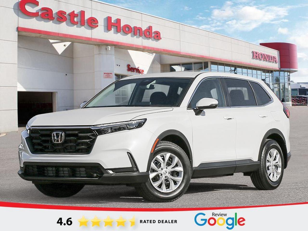 This brand new 2026 Honda CR-V 4dr Awd Lx is ready for daily life in Etobicoke with the confidence of all-wheel drive and the ease of an automatic transmission. Finished in White, this SUV brings clean style, trusted Honda engineering, and the smart utility Canadian drivers want every day.    Built for families, commuters, and weekend plans, the 2026 Honda CR-V 4dr Awd Lx offers a roomy cabin, practical cargo flexibility, and a smooth road manner. Its modern design feels refined and purposeful, while the all-wheel-drive system adds welcome confidence when weather and road conditions change.    FEATURES OF THE CR-V 4dr Awd Lx    &raquo;&raquo; Brand new SUV with all-wheel drive  &raquo;&raquo; Automatic transmission for easy daily driving  &raquo;&raquo; White exterior with clean modern style  &raquo;&raquo; Practical design for family-friendly versatility    ADVANCED SAFETY FEATURES    &raquo;&raquo; Honda Sensing helps support driver awareness  &raquo;&raquo; Advanced airbag system adds occupant protection  &raquo;&raquo; Vehicle Stability Assist supports confident handling  &raquo;&raquo; Anti-lock brakes help controlled stopping performance    PERFORMANCE AND EFFICIENCY    &raquo;&raquo; All-wheel drive adds year-round traction confidence  &raquo;&raquo; Automatic transmission delivers smooth power response  &raquo;&raquo; Turbocharged performance is responsive for commuting  &raquo;&raquo; Efficient design supports everyday fuel savings    COMFORT AND CONVENIENCE    &raquo;&raquo; Spacious cabin supports daily passenger comfort  &raquo;&raquo; Four doors provide easy cabin access  &raquo;&raquo; Flexible rear seating helps cargo versatility  &raquo;&raquo; Well-planned layout keeps controls within reach    TECHNOLOGY AND CONNECTIVITY    &raquo;&raquo; Clear driver displays support easy monitoring  &raquo;&raquo; User-friendly controls simplify daily operation  &raquo;&raquo; Modern interface keeps functions easy access  &raquo;&raquo; Smart cabin design supports connected driving    CARGO SPACE    &raquo;&raquo; Rear cargo area suits daily errands  &raquo;&raquo; Wide opening helps load larger items  &raquo;&raquo; Fold-down rear seat expands utility  &raquo;&raquo; Useful storage supports busy family routines    WHAT OTHER OWNERS LIKE    &raquo;&raquo; Comfortable ride quality for daily travel  &raquo;&raquo; Spacious interior with practical versatility  &raquo;&raquo; Confident all-wheel-drive winter capability  &raquo;&raquo; Easy driving nature in city traffic    At Castle Honda in Etobicoke, this brand new 2026 Honda CR-V 4dr Awd Lx stands out for shoppers who want proven value, useful space, and dependable confidence. It is an excellent fit for school runs, highway commuting, and weekend errands, all while delivering the balanced feel that has made the CR-V a favourite with many drivers.    The White finish gives this SUV a fresh and timeless look that suits every setting, from downtown streets to suburban driveways. Inside, the focus stays on comfort, visibility, and everyday function. The automatic transmission keeps each trip simple, while the all-wheel-drive system helps you feel more prepared when rain, snow, or slippery roads arrive.    If you want a new Honda SUV that keeps things practical, capable, and easy to live with, this 2026 Honda CR-V 4dr Awd Lx is a smart choice. It brings together the core features drivers care about most, with the quality and versatility expected from a modern Honda utility vehicle.    This 2026 Honda CR-V 4dr Awd Lxs VIN is: 2HKRS4H28TH112552.