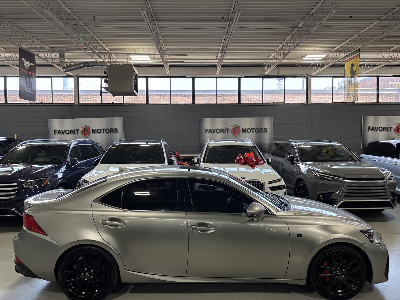 2017 Lexus IS 350 F-SPORT|AWD|NAV|REDLEATHER|SUNROOF|EXHAUST|AMBIENT Photo