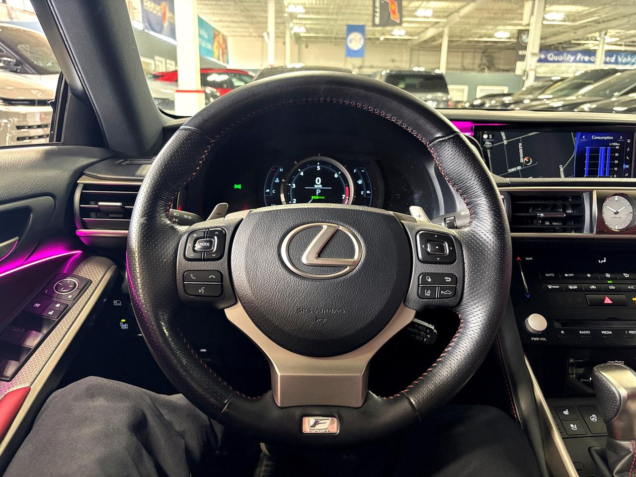2017 Lexus IS 350 F-SPORT|AWD|NAV|REDLEATHER|SUNROOF|EXHAUST|AMBIENT Photo