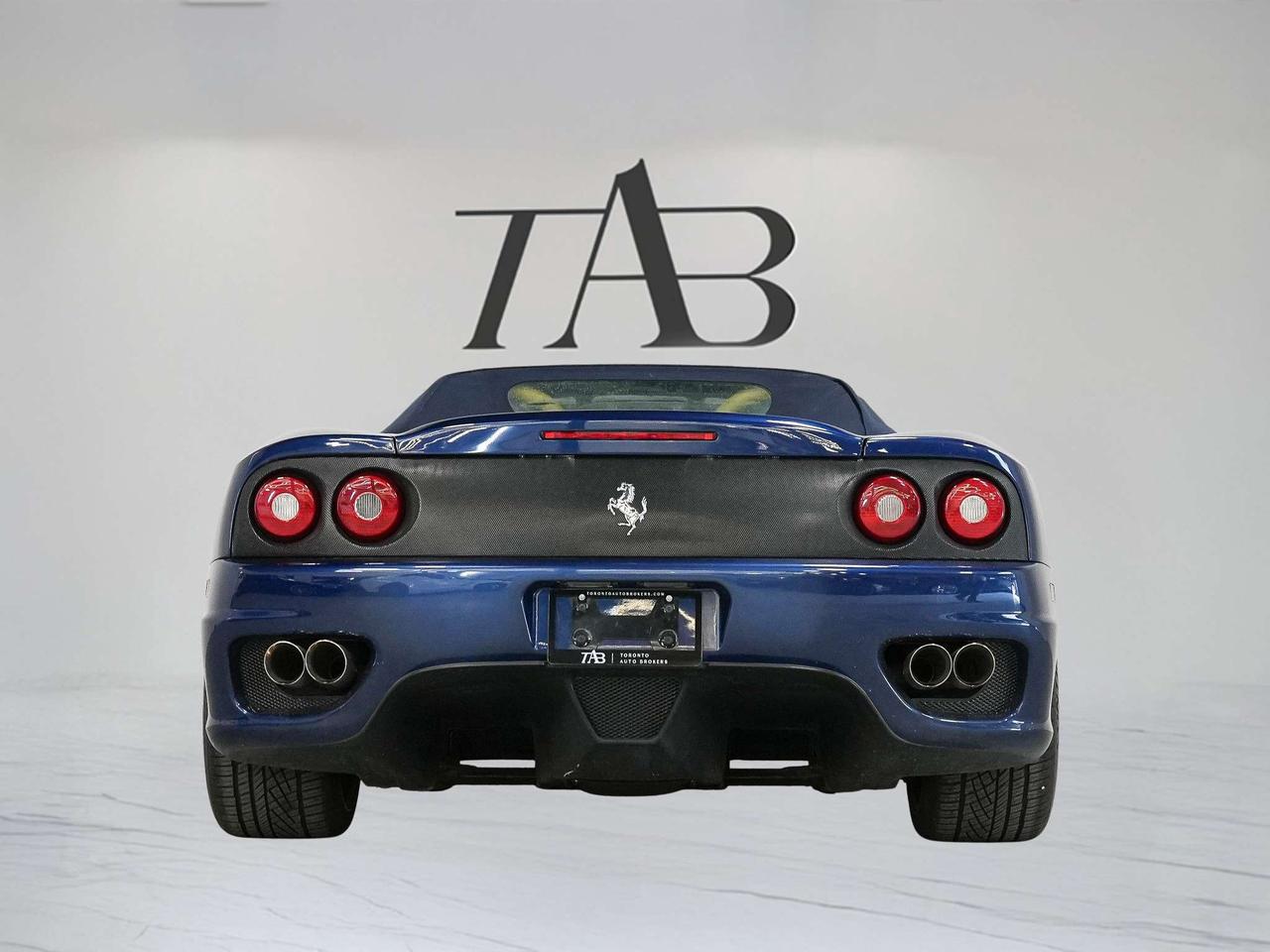 2003 Ferrari 360 SPIDER | CLEAN CARFAX | LOW KMS Photo