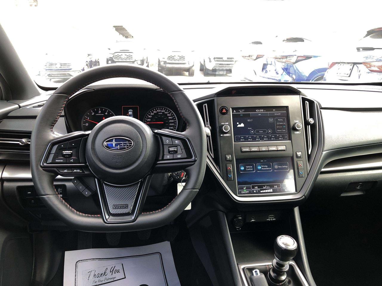2024 Subaru WRX 6SPD, HTD. SEATS, BK. CAM, ALLOYS Photo