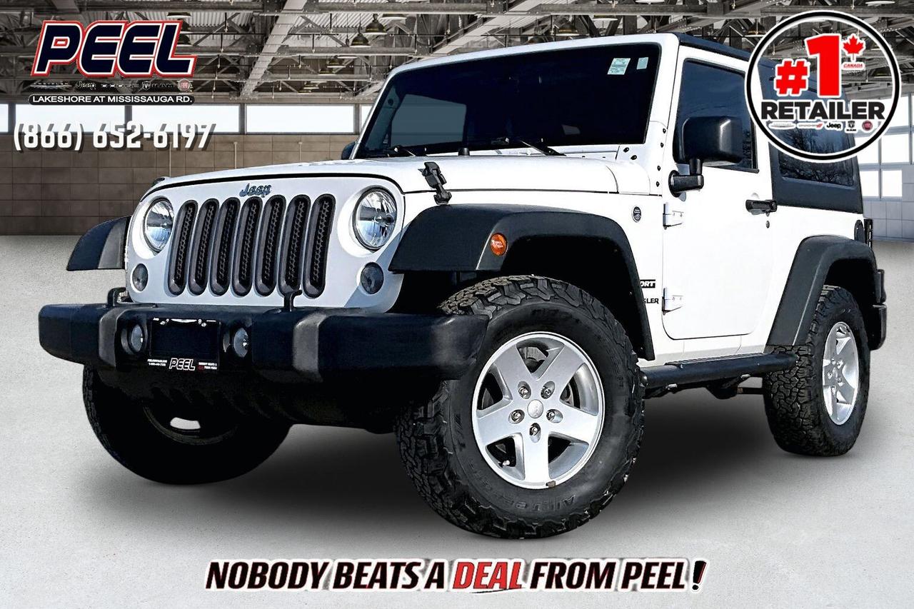 2016 Jeep Wrangler Sport 2Dr | Hard Top | Side Steps | AS IS | 4X4 Photo0