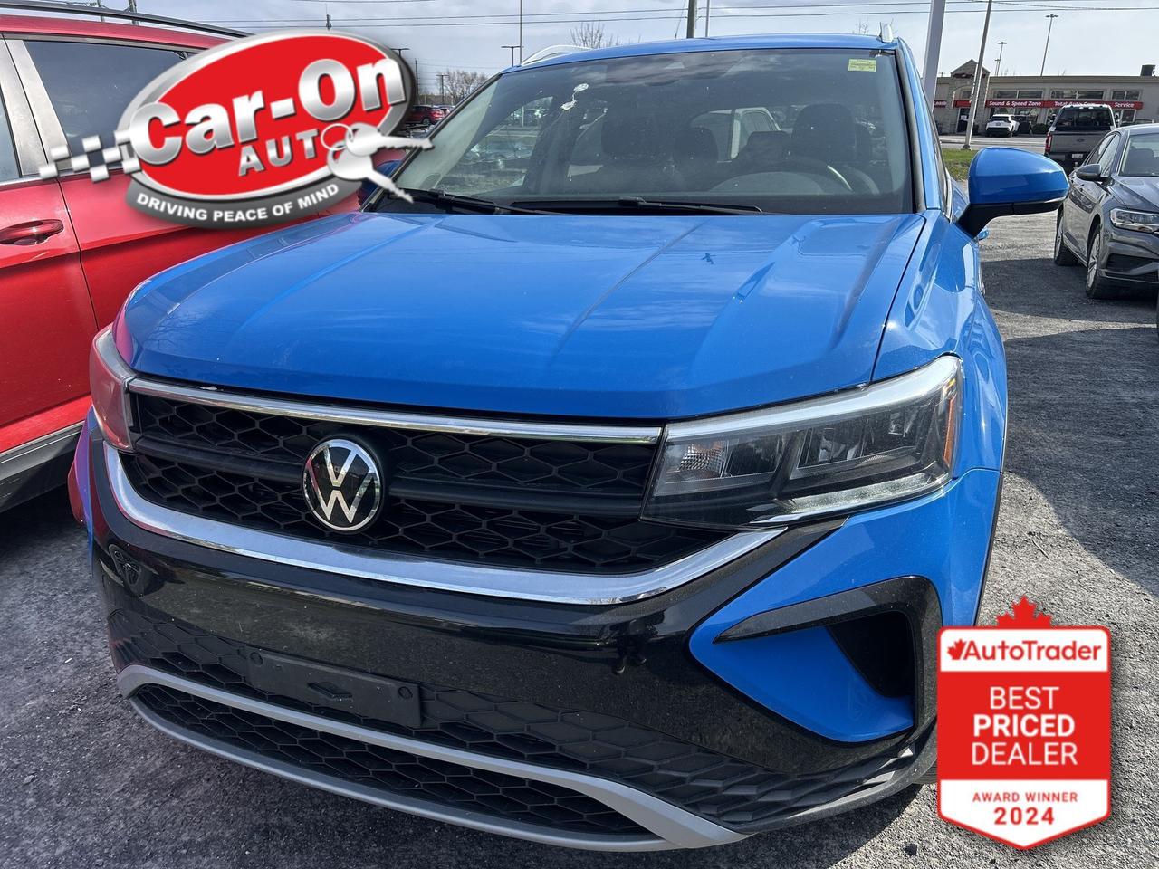 2024 Volkswagen Taos COMFORTLINE AWD | HTD LEATHER | WIRELESS CARPLAY Photo