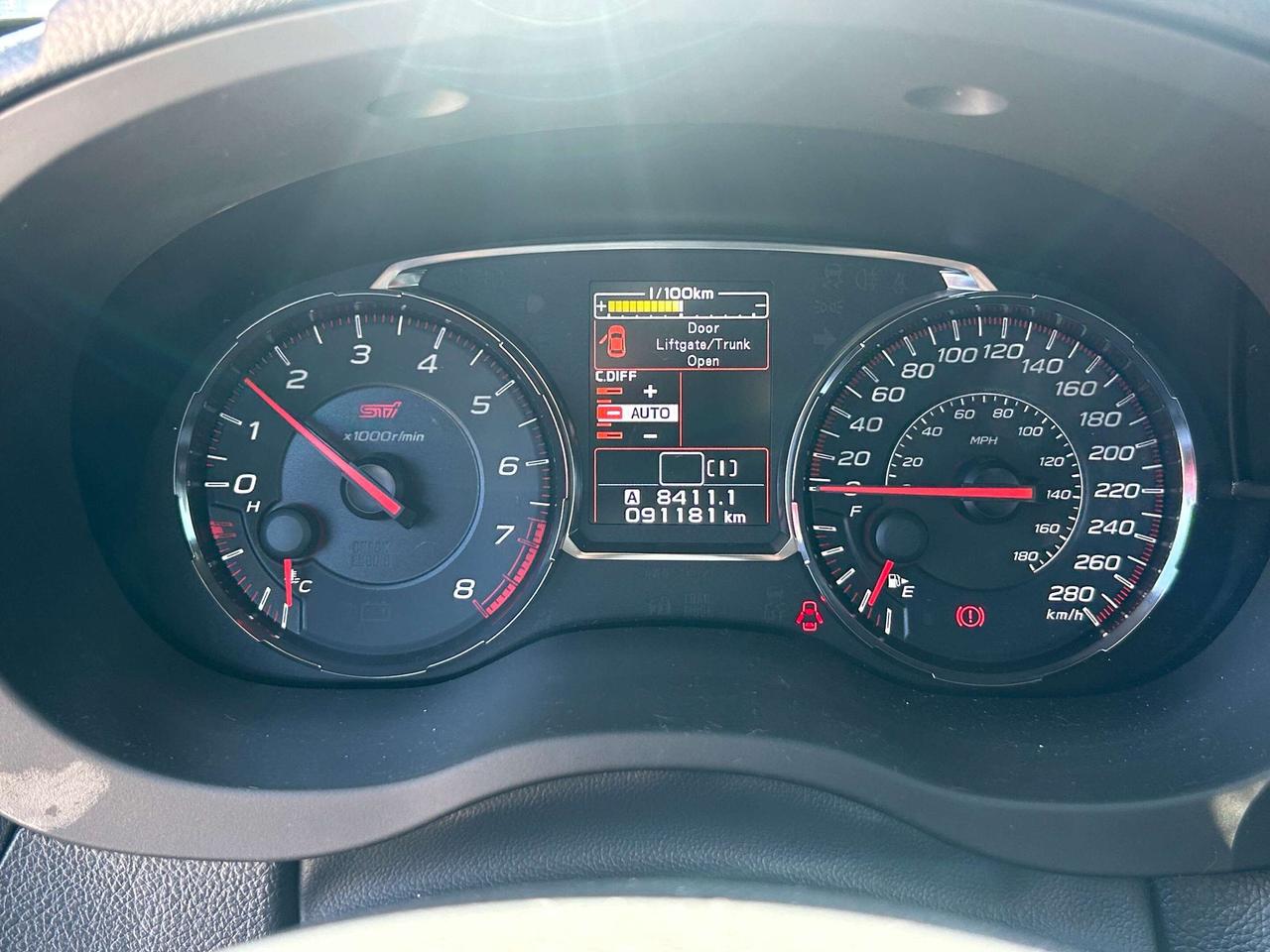 2018 Subaru WRX STI, AWD, 6 SPEED MANUAL, SUNROOF, HEATED SEATS! Photo