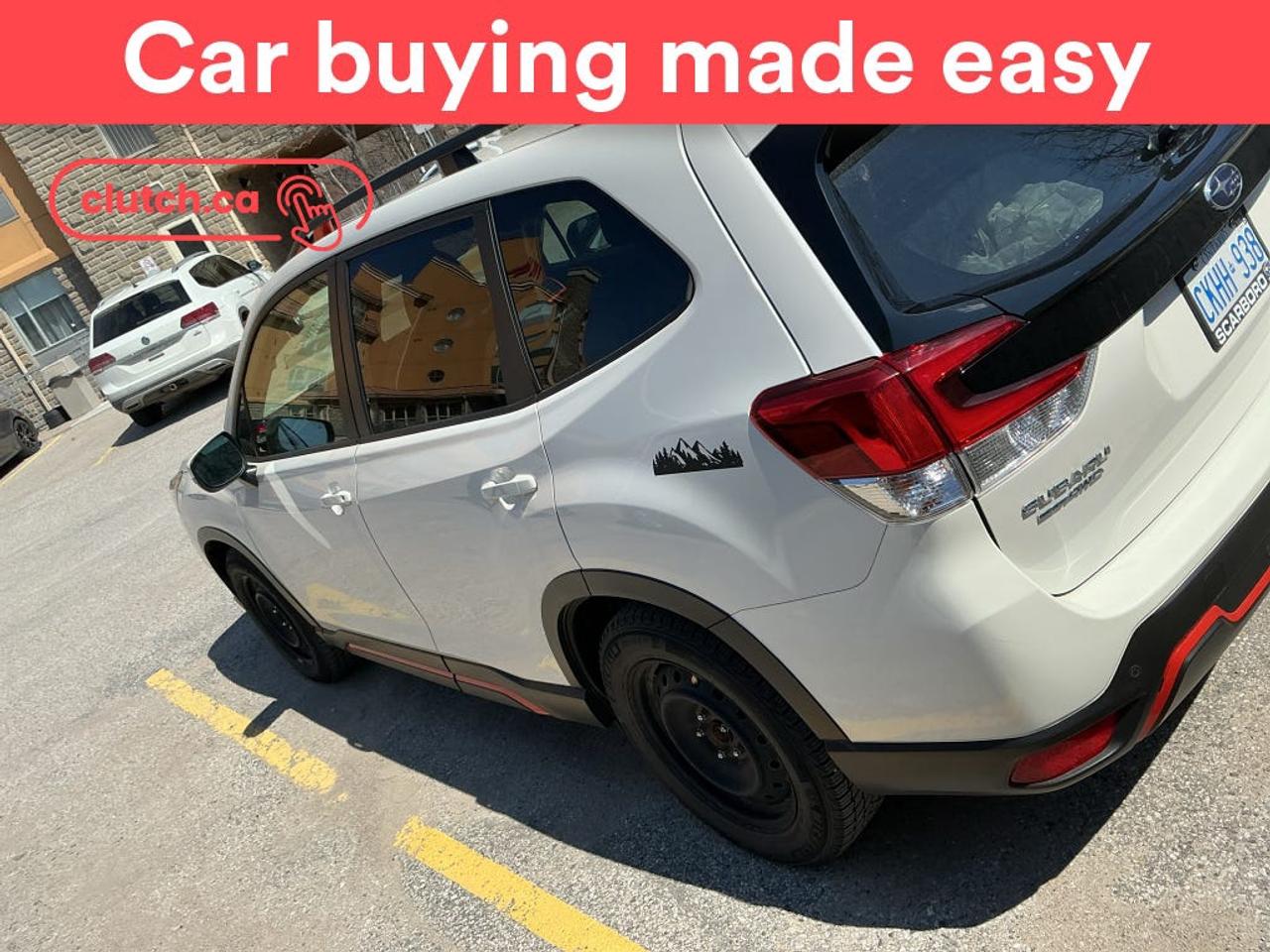 Electric Parking Brake, Brake Assist, Power Tailgate/Hatch and more!<br> <br>Clutch is the largest online used car retailer in Canada, delivering a seamless, hassle-free car-buying experience to drivers everywhere. Shop thousands of used cars online, get the right one delivered to your door, and enjoy peace of mind with our 10-Day Money-Back Guarantee. How sweet is that? To learn more, visit clutch.ca.<br> <br>The top features for this car include:<br> <br>Auto Stop/Start<br>Electric Parking Brake<br>Brake Assist<br>Power Tailgate/Hatch<br>Welcome Lights<br>Front Heated Seats<br>Folding Rear Seats<br>Climate Control<br>Dual Zone Front Climate Control<br>Rear Climate Vents<br>Speed-Sensitive Volume<br>Bluetooth Music<br>Touchscreen Display<br>Cruise Control<br>Adaptive Cruise Control<br>12V Outlet<br>Hands Free Device Connectivity<br>Apple CarPlay<br>Android Auto<br>USB Input<br>Keyless Entry<br>Push Button Start<br>Passive Keyless Entry<br>Keyfob Remote Trunk Release<br>Lane Departure Warning<br>Active Lane Keep Assistance<br>Blindspot Sensors<br>Forward Collision Mitigation<br>Rear Collision Warning<br>Rear Collision Mitigation<br>Pedestrian Detection<br>Driver Attention Alert<br>One-Touch Windows<br>Rear Window Defroster<br>Hill Assistance<br>Automatic High Beams<br>Rear View Camera<br>Power Driver Seat<br>Selectable Terrain Modes<br> <br>Seamless home delivery - Delivery to your door in a matter of days. Available on select packages.<br> <br>Try it out for 10 days - If you do not like it, we will take it back. <br> <br>Quality assured - All cars go through our rigorous 210-point inspection and reconditioning process.<br> <br>Peace of mind - Warranty and protection plans available.<br> <br>Haggle-free - No haggling or hard sells.<br> <br>100% Transparency - Full inspection reports on every car, including high-res photography and a free Carfax report.<br> <br>Listed price is for cash purchase only and does not include taxes, Shipping Fees (if applicable), Delivery Fees (if applicable), government licensing fees.<br> <br>Previous Provincial Registrations:<br>Ontario<br> <br>Stock # 99170