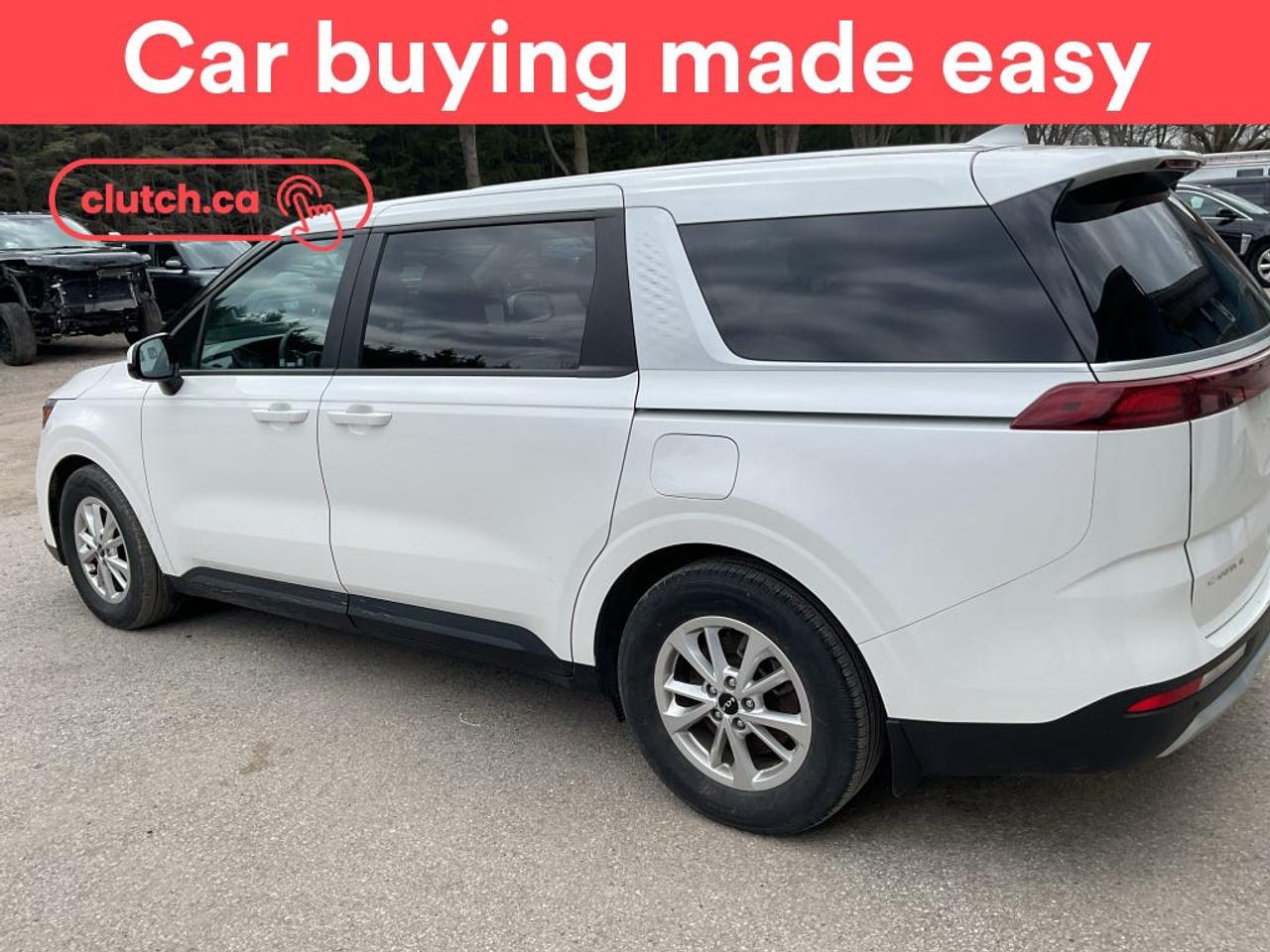 NO ACCIDENTS / CLEAN CARFAX / 1 OWNER / Brake Assist, Folding Rear Seats, Manual Fold-Into-Floor Third Row Seat and more!<br> <br>Clutch is the largest online used car retailer in Canada, delivering a seamless, hassle-free car-buying experience to drivers everywhere. Shop thousands of used cars online, get the right one delivered to your door, and enjoy peace of mind with our 10-Day Money-Back Guarantee. How sweet is that? To learn more, visit clutch.ca.<br> <br>The top features for this car include:<br> <br>Electric Parking Brake<br>Brake Assist<br>Folding Rear Seats<br>Manual Fold-Into-Floor Third Row Seat<br>Climate Control<br>Rear Climate Control<br>Speed-Sensitive Volume<br>Bluetooth Music<br>Touchscreen Display<br>Cruise Control<br>12V Outlet<br>Hands Free Device Connectivity<br>Apple CarPlay<br>Android Auto<br>USB Input<br>Keyless Entry<br>Keyfob Remote Trunk Release<br>Keyfob Remote Start<br>Rear Seat Reminder<br>Lane Departure Warning<br>Active Lane Keep Assistance<br>Forward Collision Mitigation<br>Pedestrian Detection<br>Driver Attention Alert<br>Rear Window Defroster<br>Hill Assistance<br>Automatic High Beams<br>Rear View Camera<br>Rear Parking Sensors<br>AM/FM Stereo<br>Power Tailgate/Hatch<br>Power Sliding Doors<br>Front Heated Seats<br>Dual Zone Front Climate Control<br>Wireless Charging<br>Push Button Start<br>Passive Keyless Entry<br>Heated Steering Wheel<br>Power Driver Seat<br> <br>Seamless home delivery - Delivery to your door in a matter of days. Available on select packages.<br> <br>Try it out for 10 days - If you do not like it, we will take it back. <br> <br>Quality assured - All cars go through our rigorous 210-point inspection and reconditioning process.<br> <br>Peace of mind - Warranty and protection plans available.<br> <br>Haggle-free - No haggling or hard sells.<br> <br>100% Transparency - Full inspection reports on every car, including high-res photography and a free Carfax report.<br> <br>Listed price is for cash purchase only and does not include taxes, Shipping Fees (if applicable), Delivery Fees (if applicable), government licensing fees.<br> <br>Previous Provincial Registrations:<br>Ontario<br> <br>Stock # 99195