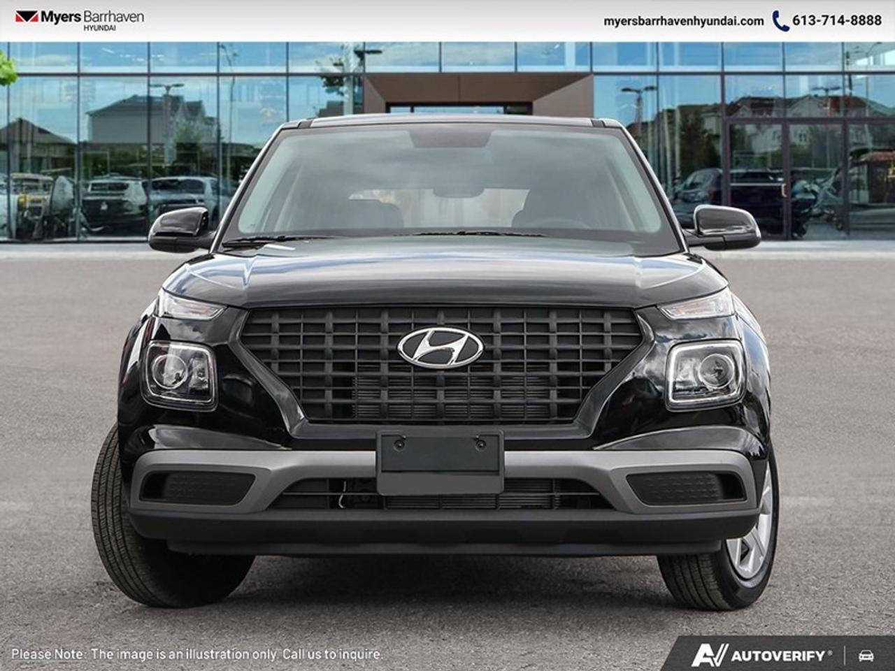 2025 Hyundai Venue Essential IVT  - Heated Seats - $174 B/W Photo