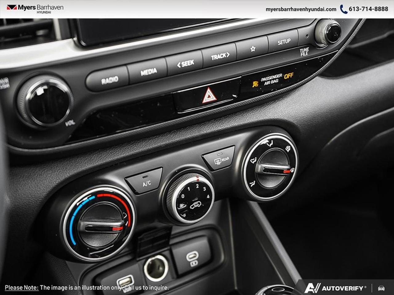 2025 Hyundai Venue Essential IVT  - Heated Seats - $174 B/W Photo