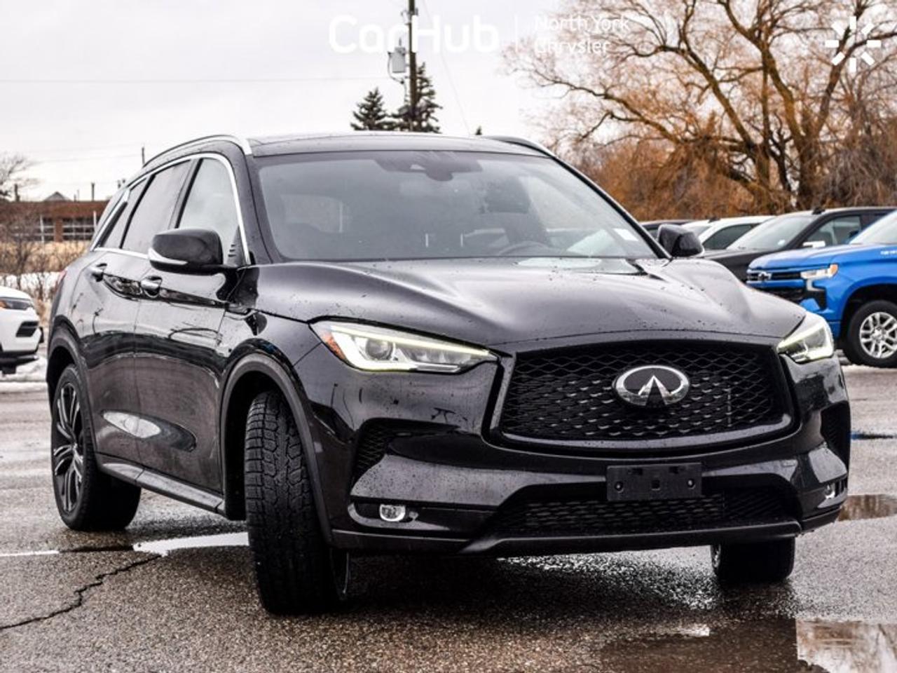 2022 Infiniti QX50 LUXE I-LINE AWD Panoroof Heated Seats Blind Spot Lane Assist Photo2
