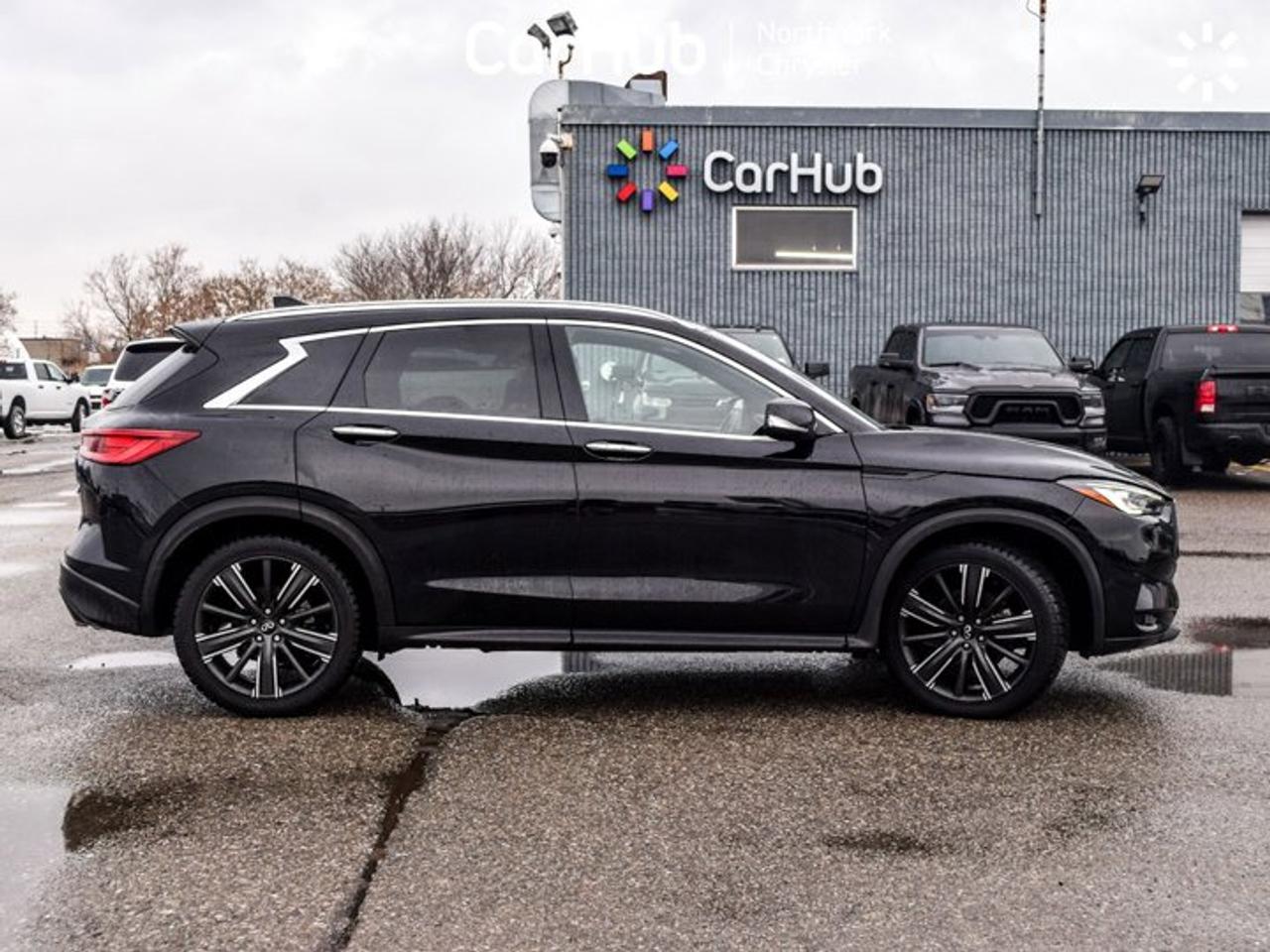 2022 Infiniti QX50 LUXE I-LINE AWD Panoroof Heated Seats Blind Spot Lane Assist Photo4