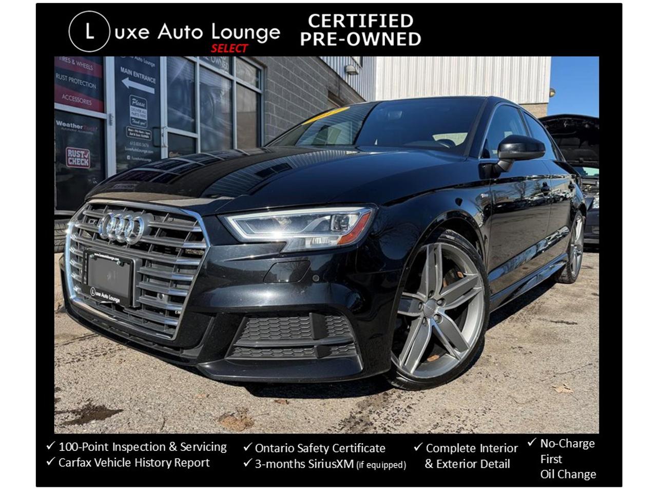 2017 Audi A3 2.0T Technik LOADED!! B&O STEREO, AWD, LEATHER!! Photo