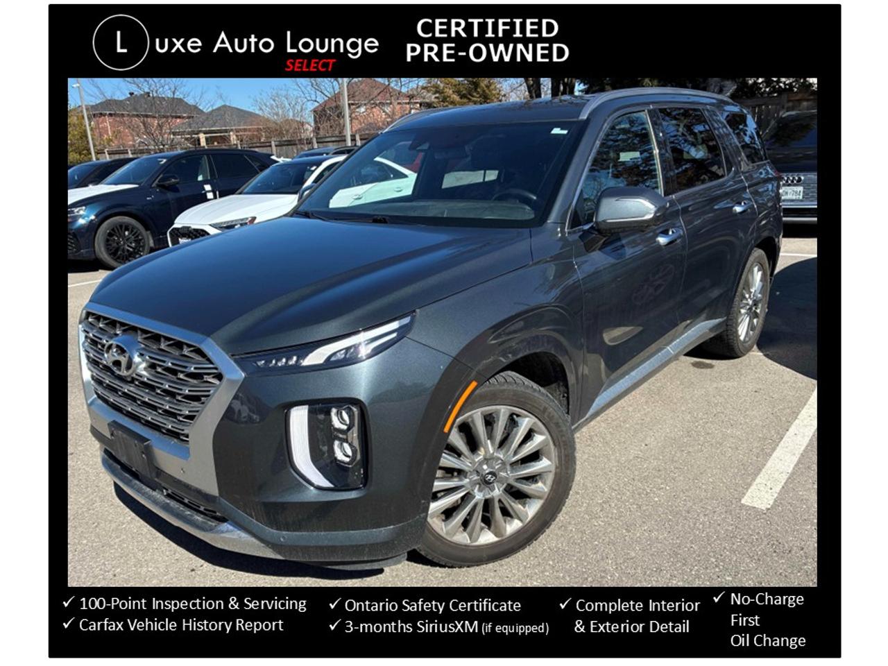 2020 Hyundai Palisade Ultimate LOADED! SUNROOF, LEATHER, HEATED SEATS!!